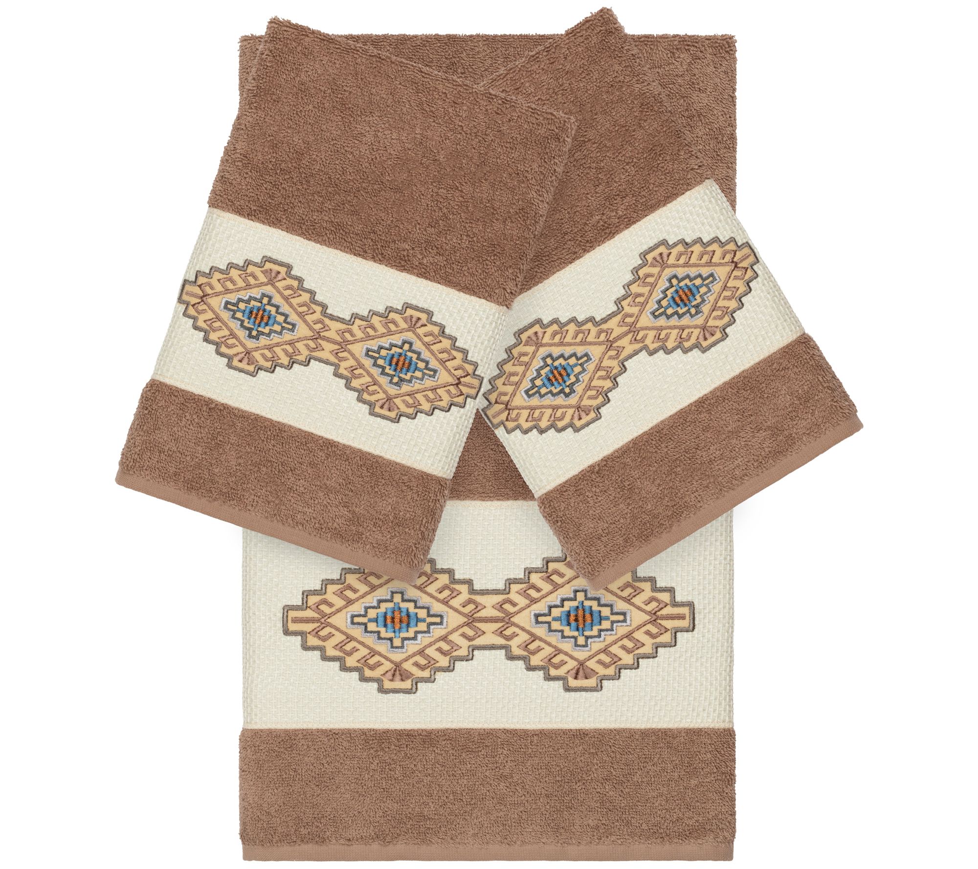 Linum Home Textiles Gianna 3PC Towel Set