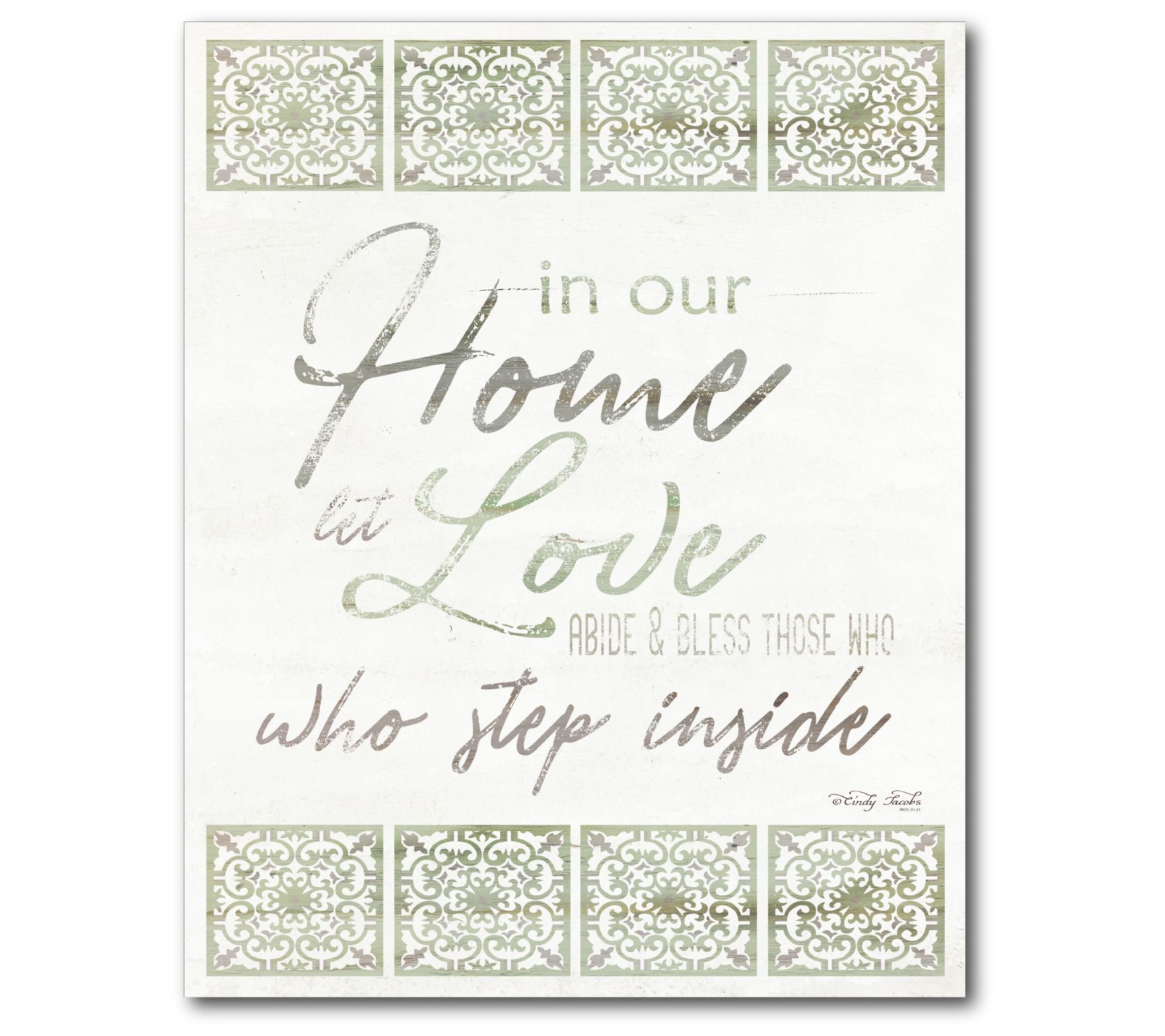 Courtside Market Home 16x20 Canvas Wall Art