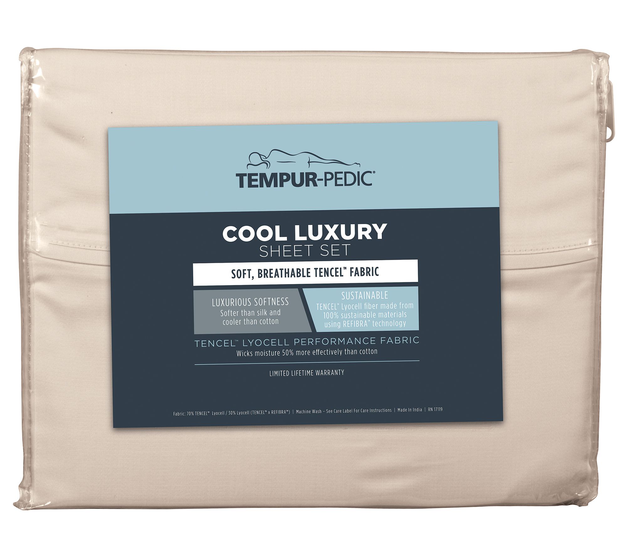 Tempur-Pedic Cool Luxury Sheet Set, King