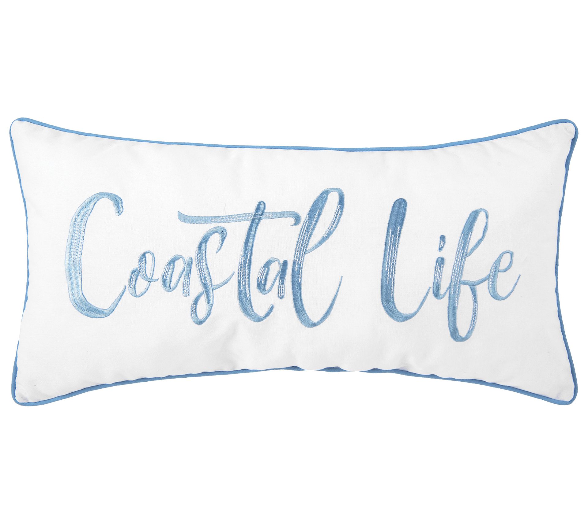 12" x 24" Coastal Life Pillow by Valerie