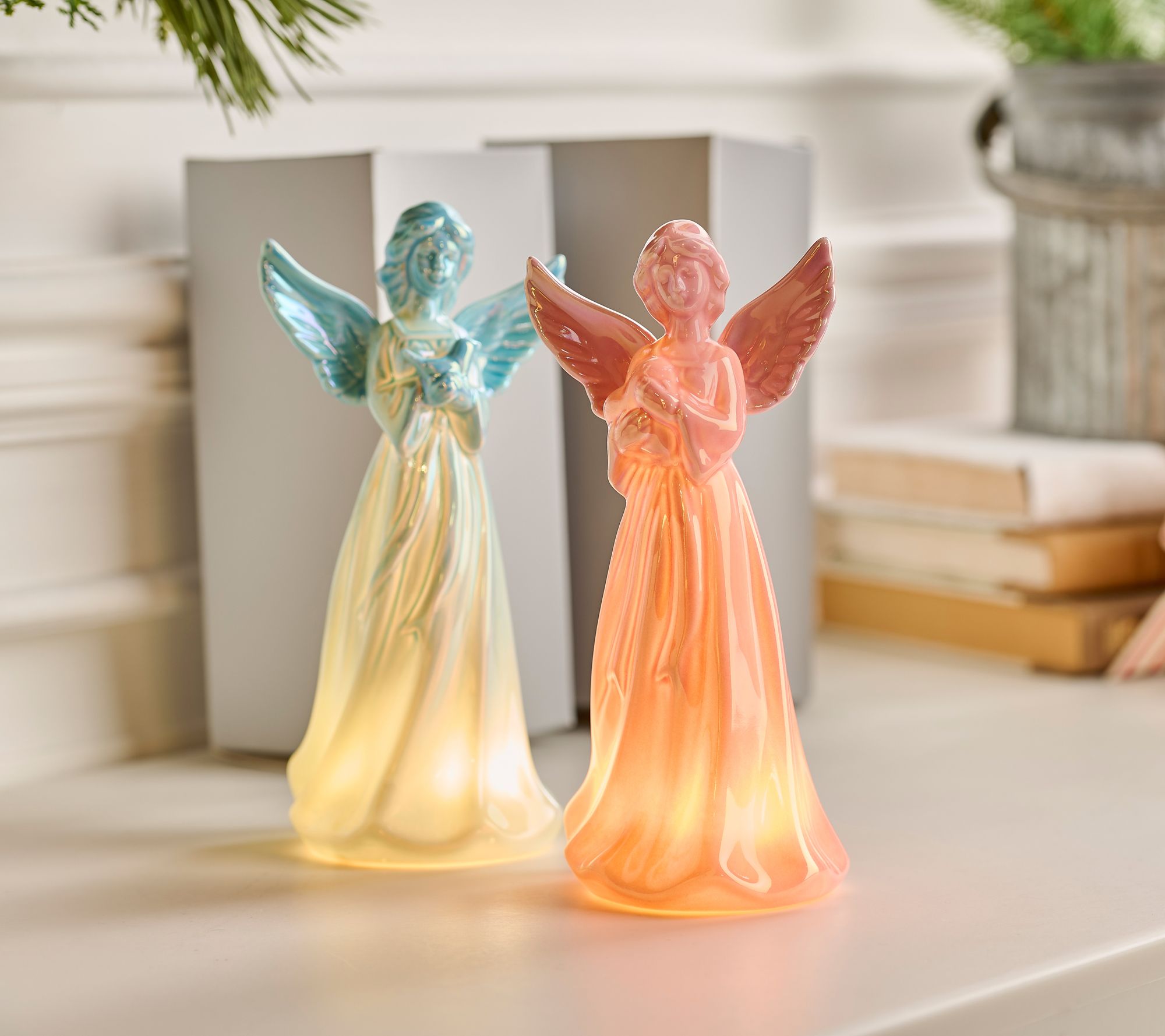 Christmas Angel Figurines and Statues for the Home  Christmas angel  figurine, Christmas angels, Angel figurines