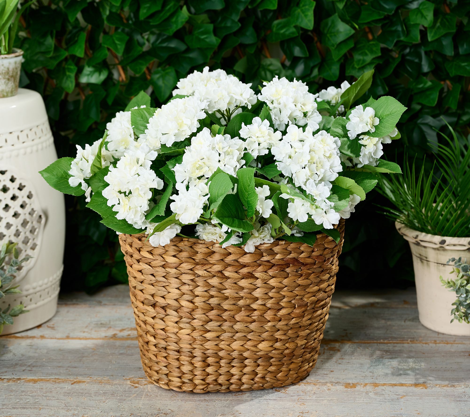 "As Is" Indoor/ Outdoor Hydrangea Urn Filler by Valerie