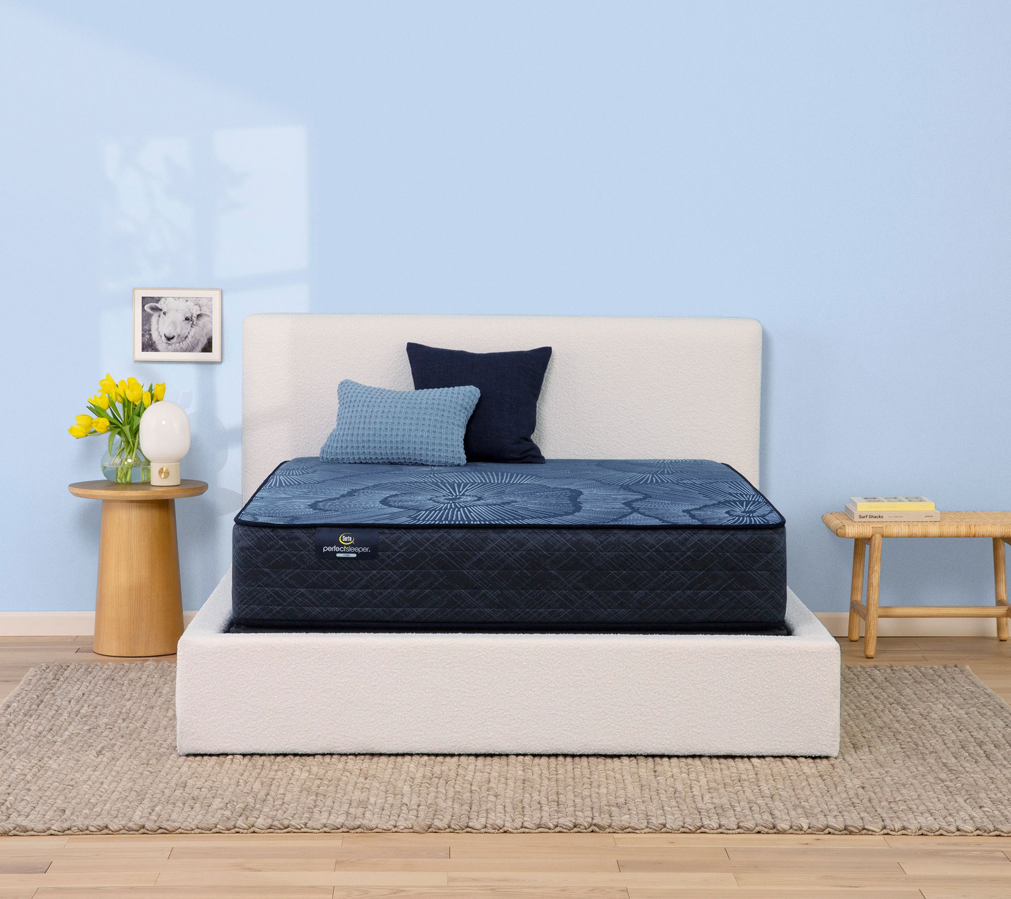 Serta Perfect Sleeper Dazzling Night 12" Hybd Med Mattress -FL