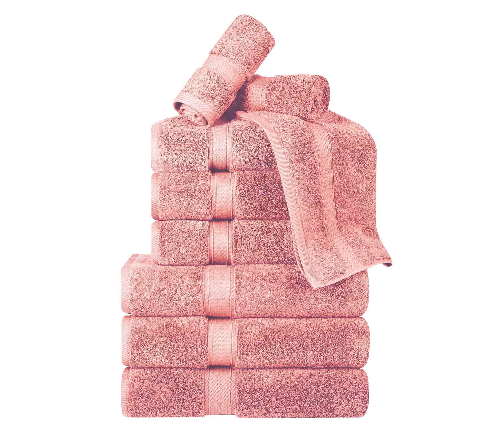 Superior Egyptian Cotton Plush Luxury Absorbent9-PC Towel Se
