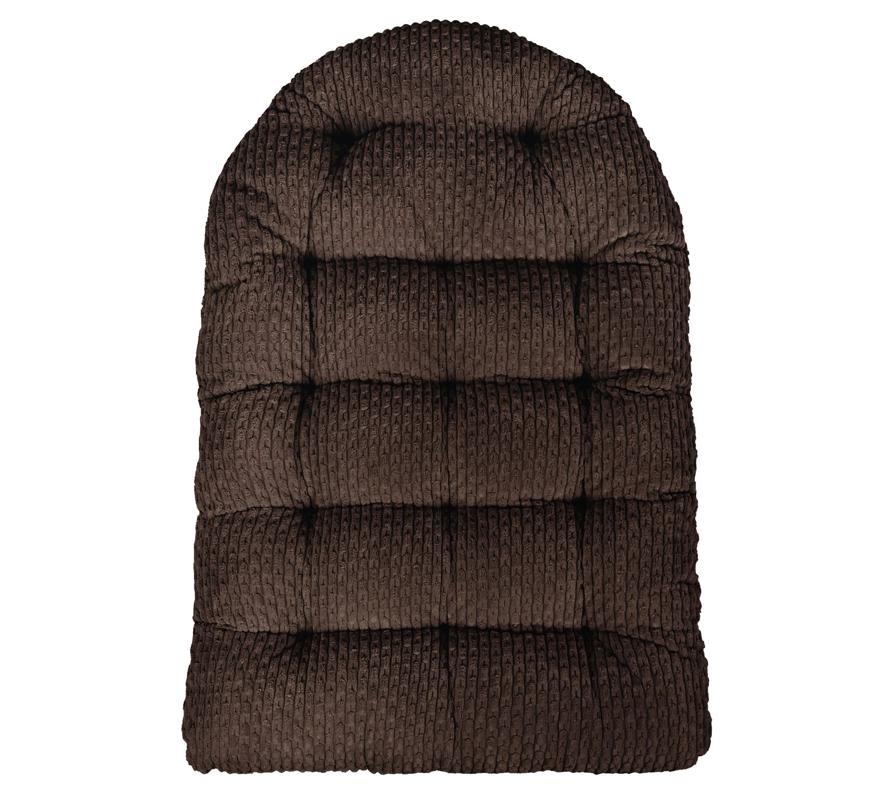 Sorra Home Indoor  Corduroy 44" Egg Chair Cushion