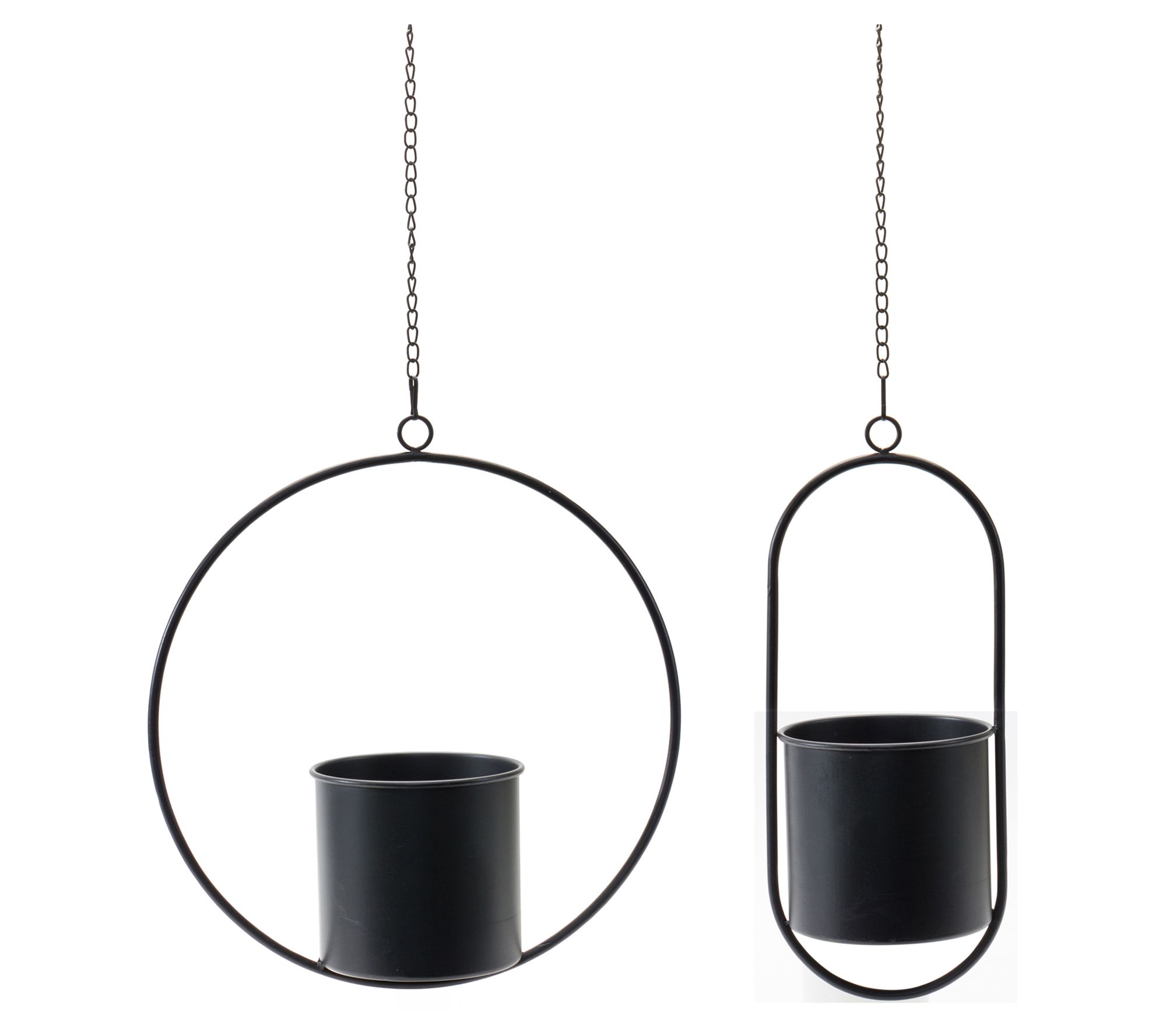 Melrose Hanging Planter with Frame (Set of 2)