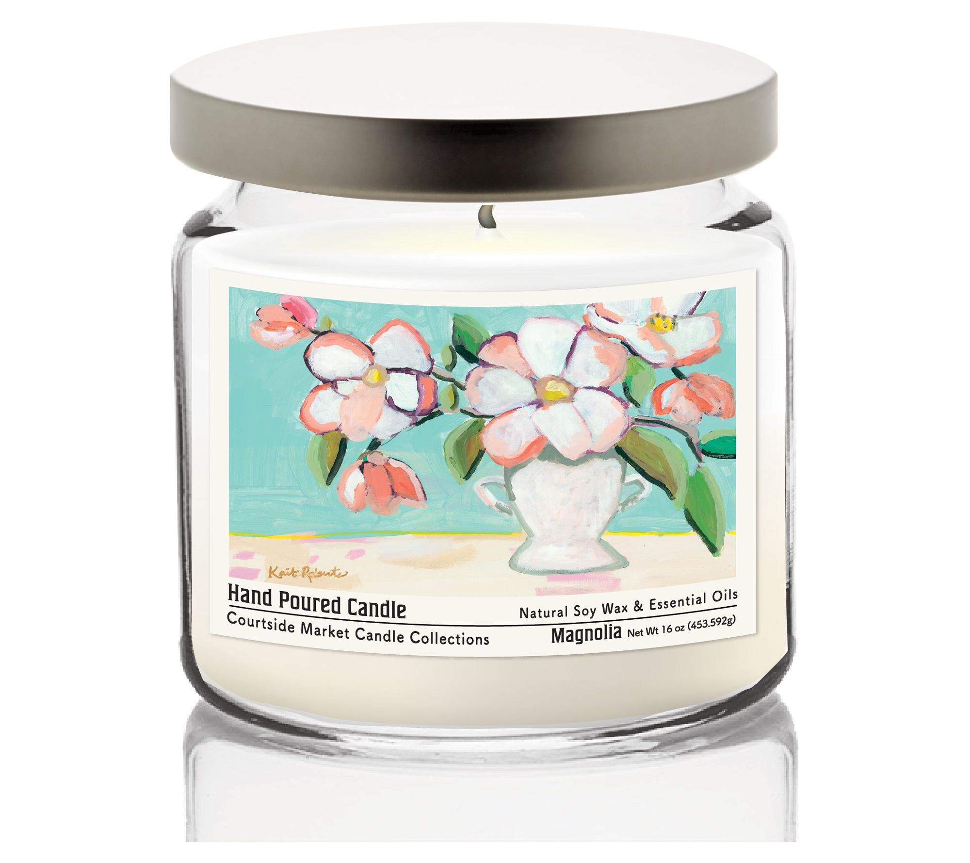 Courtside Market True Affection Candle Glass Jar 16 oz