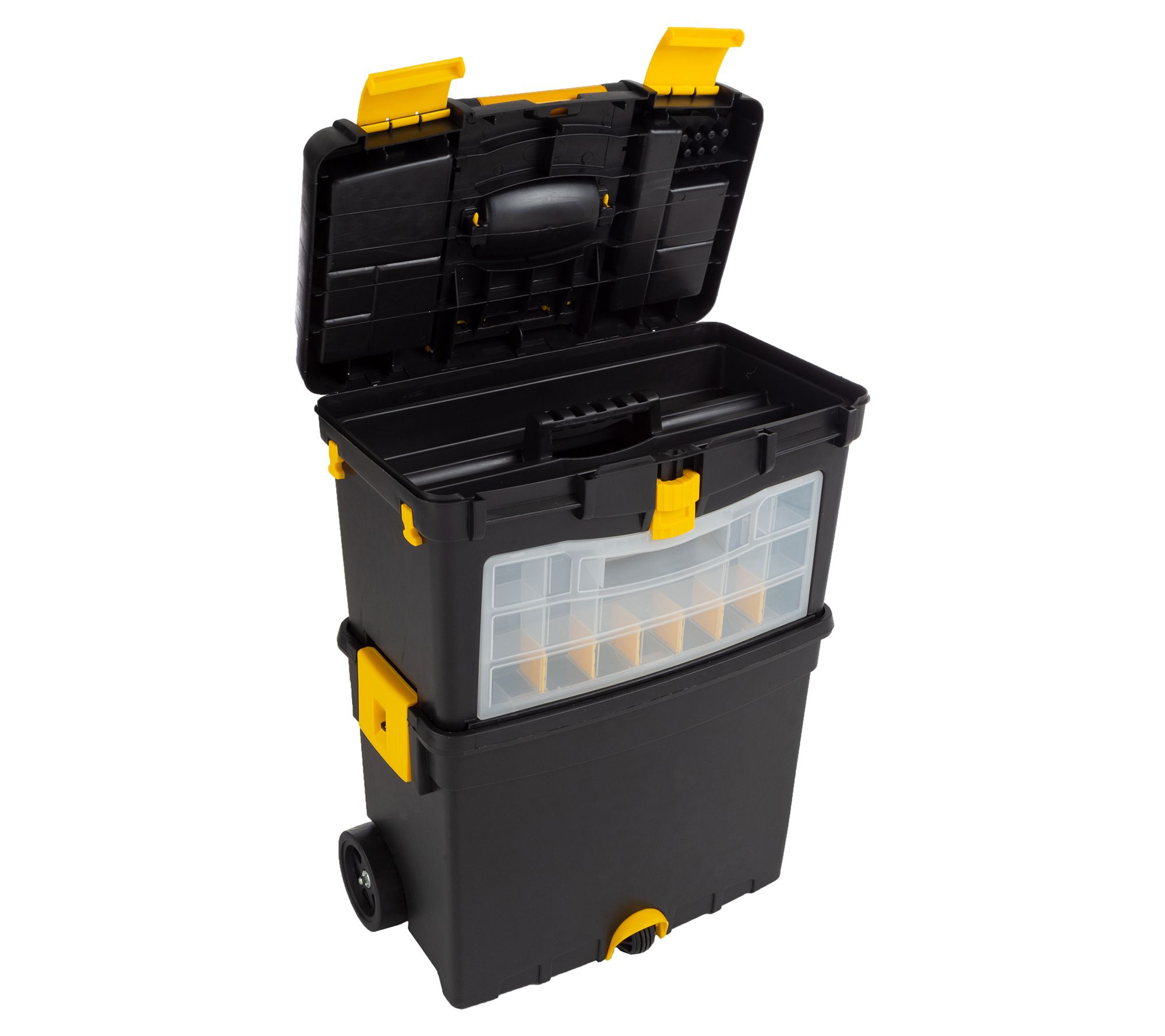 Stalwart Portable Toolbox with Wheels 