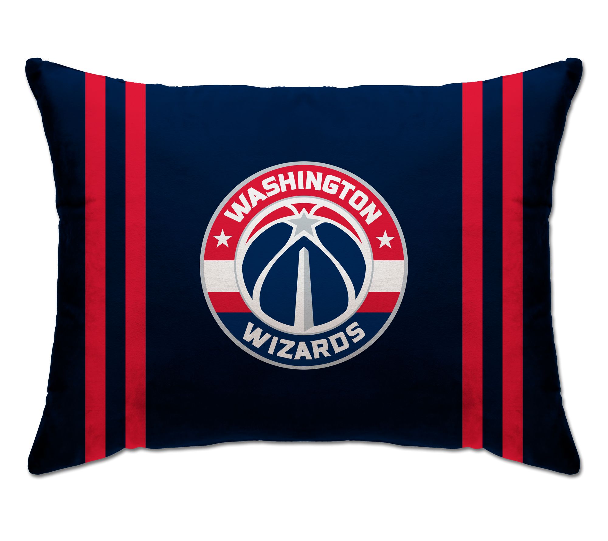 Pegasus Sports NBA Standard Logo Stripe Bed Pillow