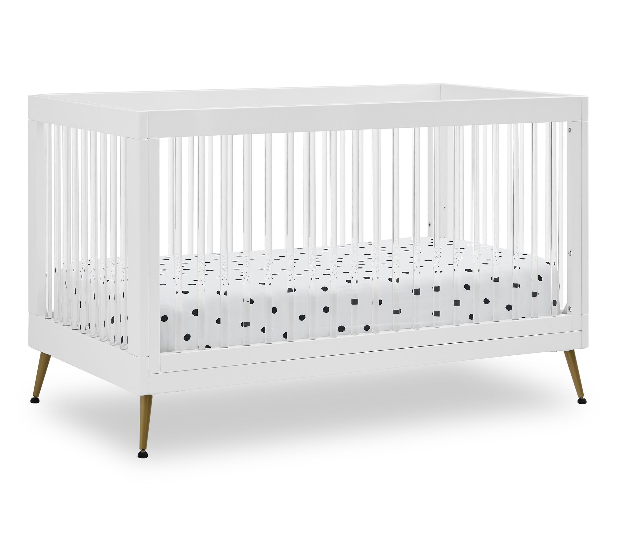 Delta Children Sloane 4-in-1 Acrylic Convertible Crib