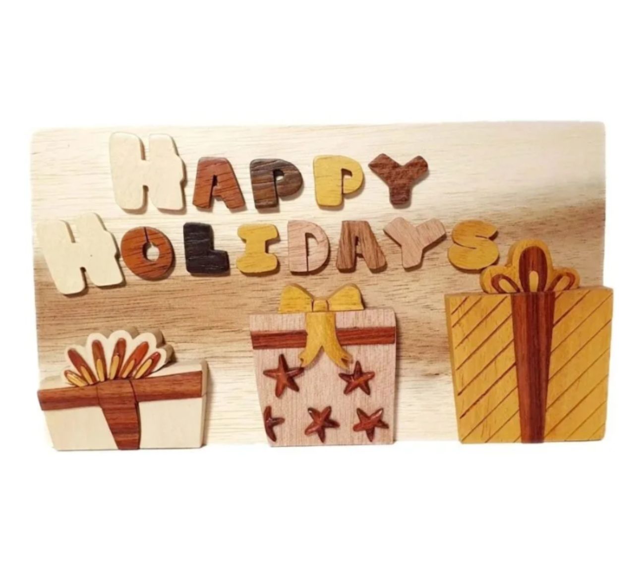 Carver Dan's Happy Holidays Puzzle Box