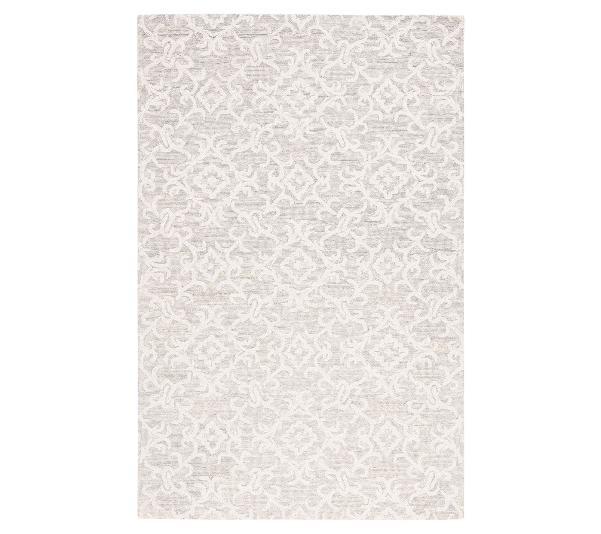 Blossom 104 Wool Hand Tufted 5' x 8' Rug by Valerie