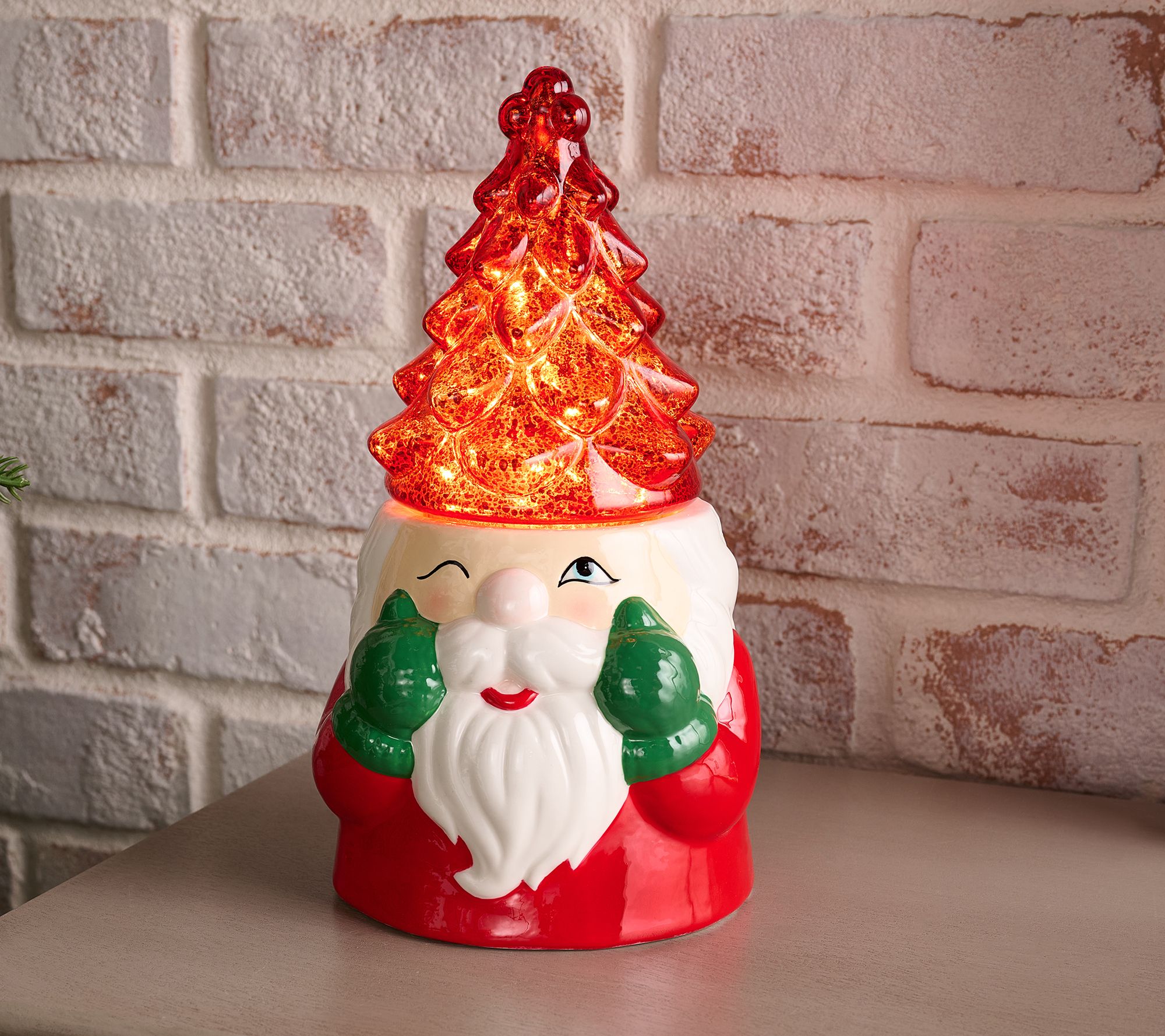 Kringle Express Illuminated Ceramic & Glass Holiday Character