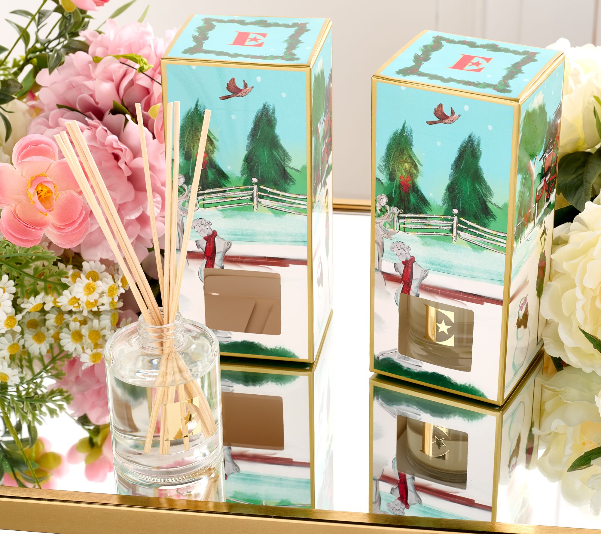 Elton John by Slatkin + Co S/2 Reed Diffusers Beverly Hills