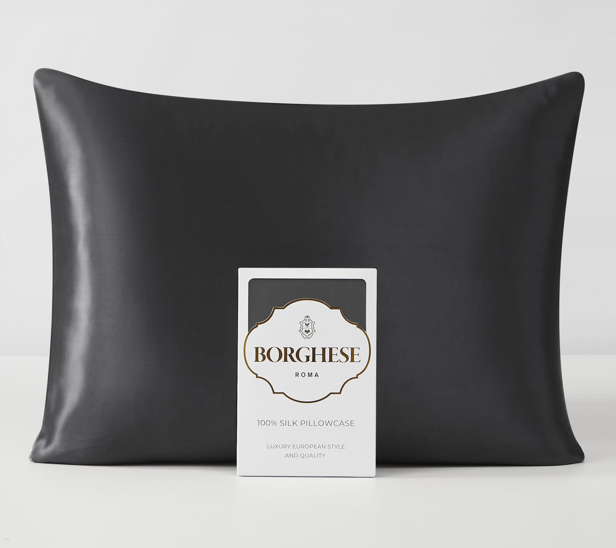 Borghese Roma Luxe 100% Silk Standard Pillowcase