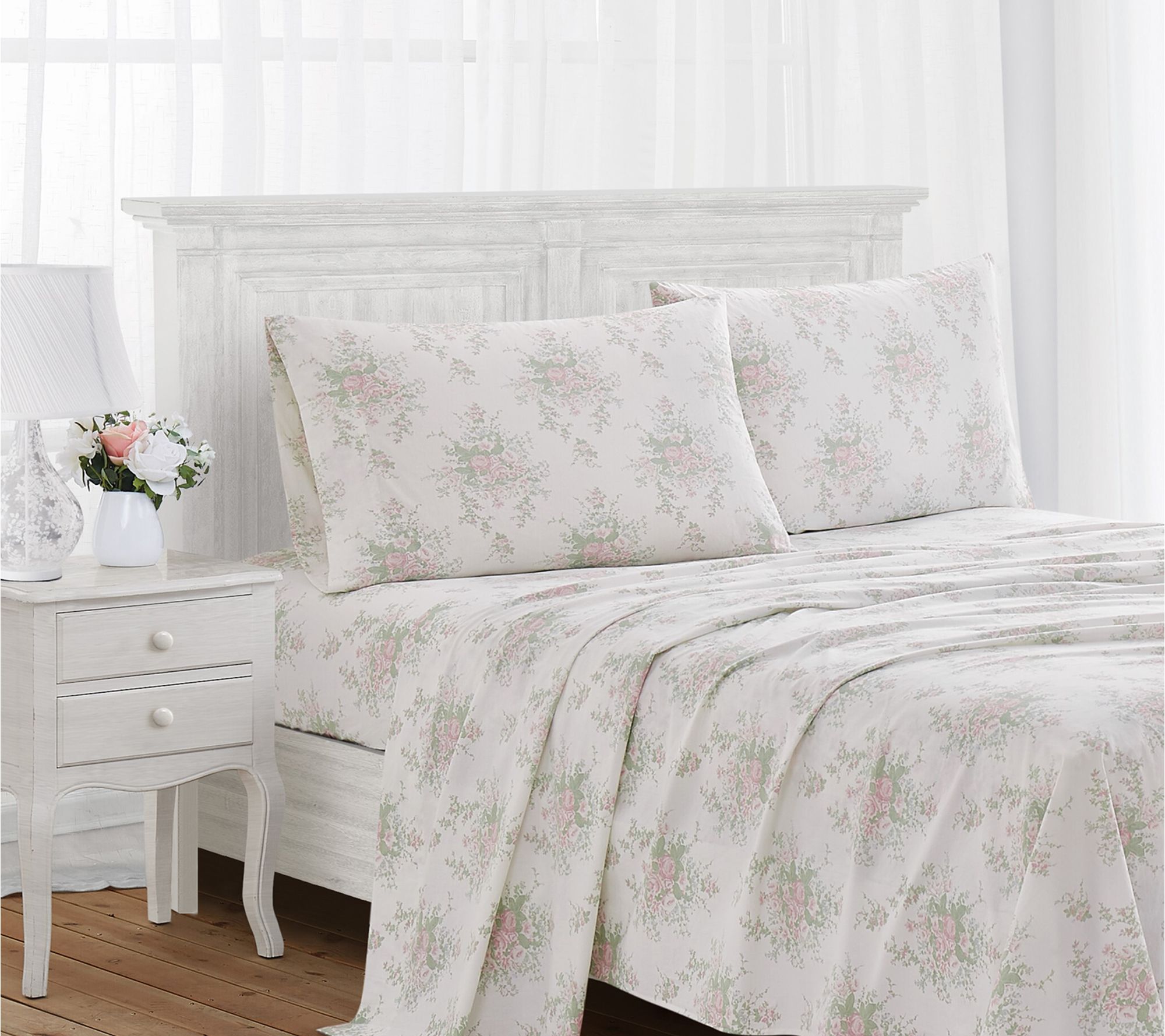 The Farmhouse by Rachel Ashwell English GardenKing  Sheet Set