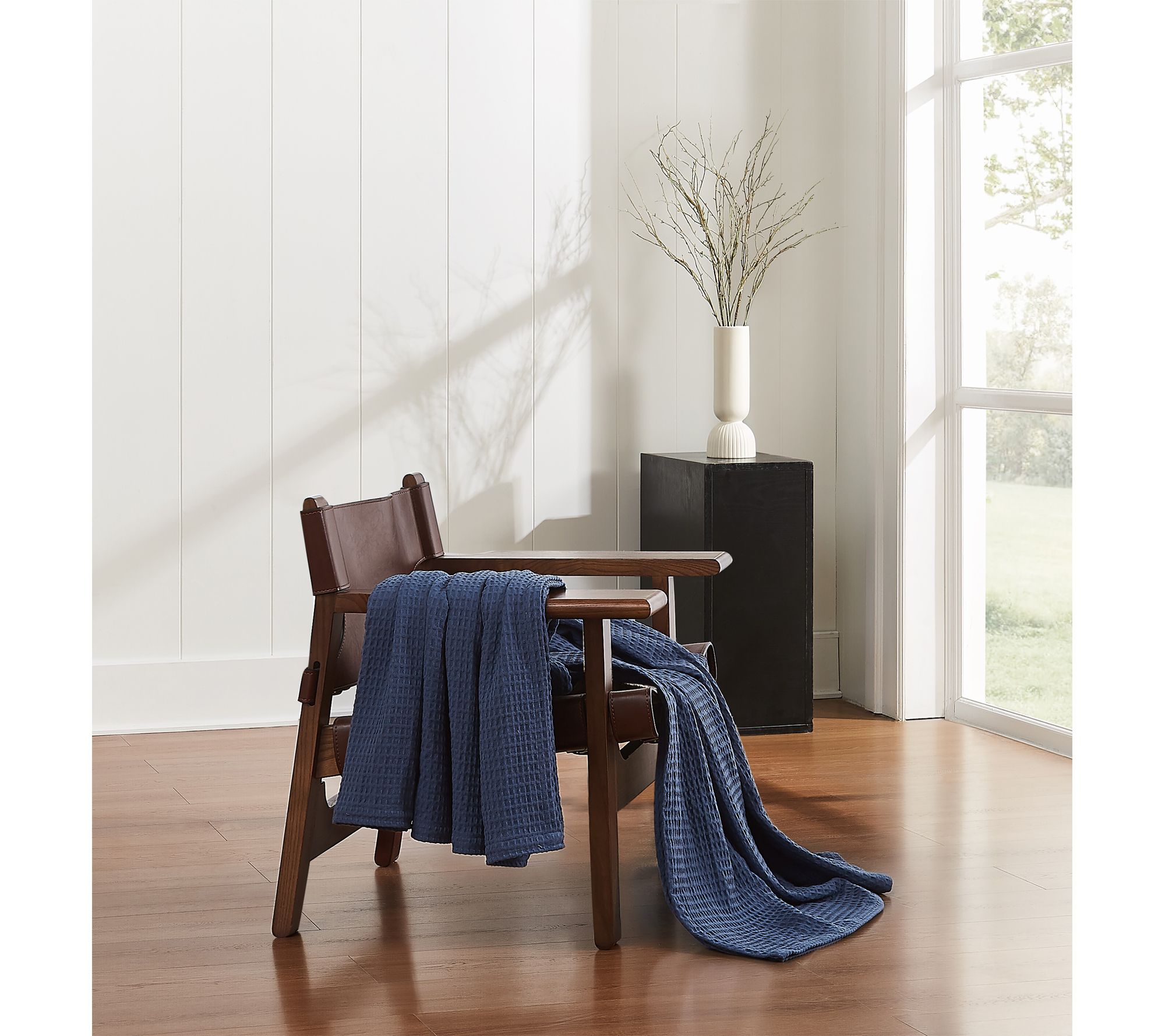 Cannon Heritage Cotton Waffle 50x60 Throw