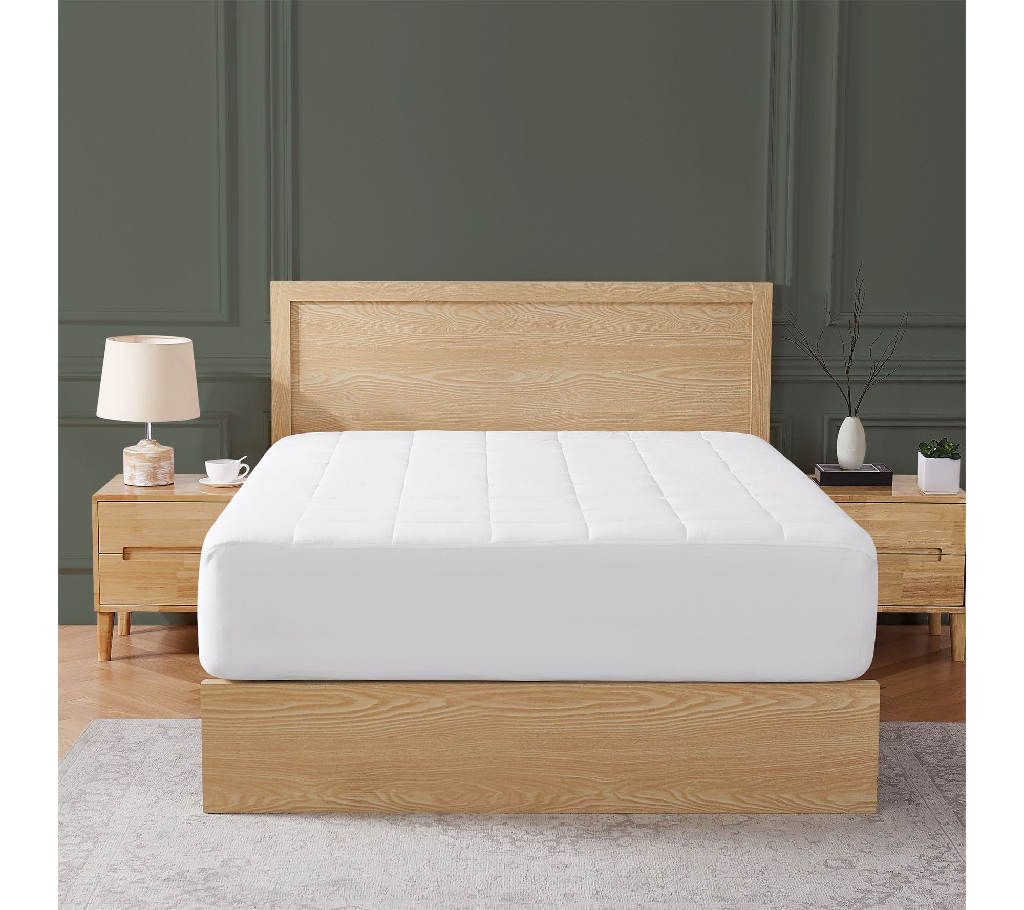 Brooklyn Loom Classic Cotton Full Mattress Pad