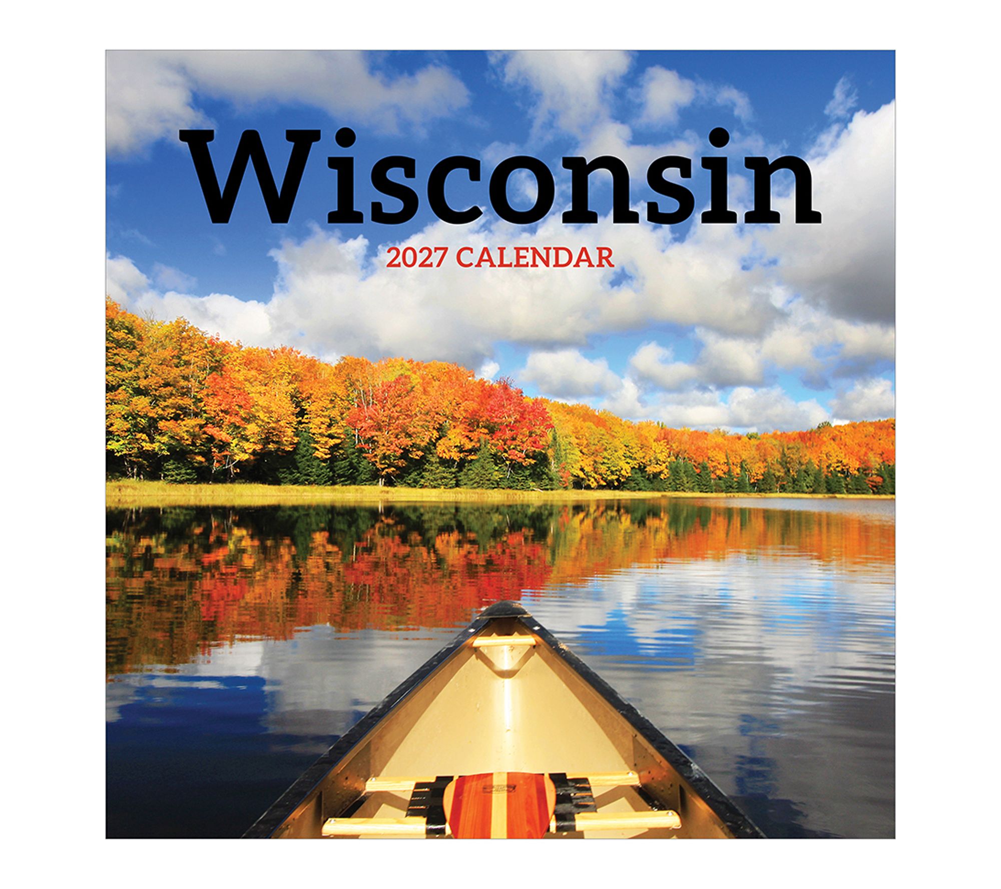 TF Publishing 2027 Wisconsin Wall Calendar