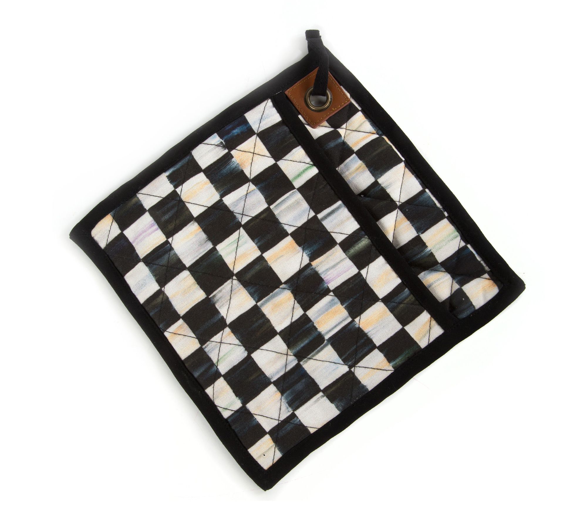 MacKenzie -Childs  Check Bistro Potholder