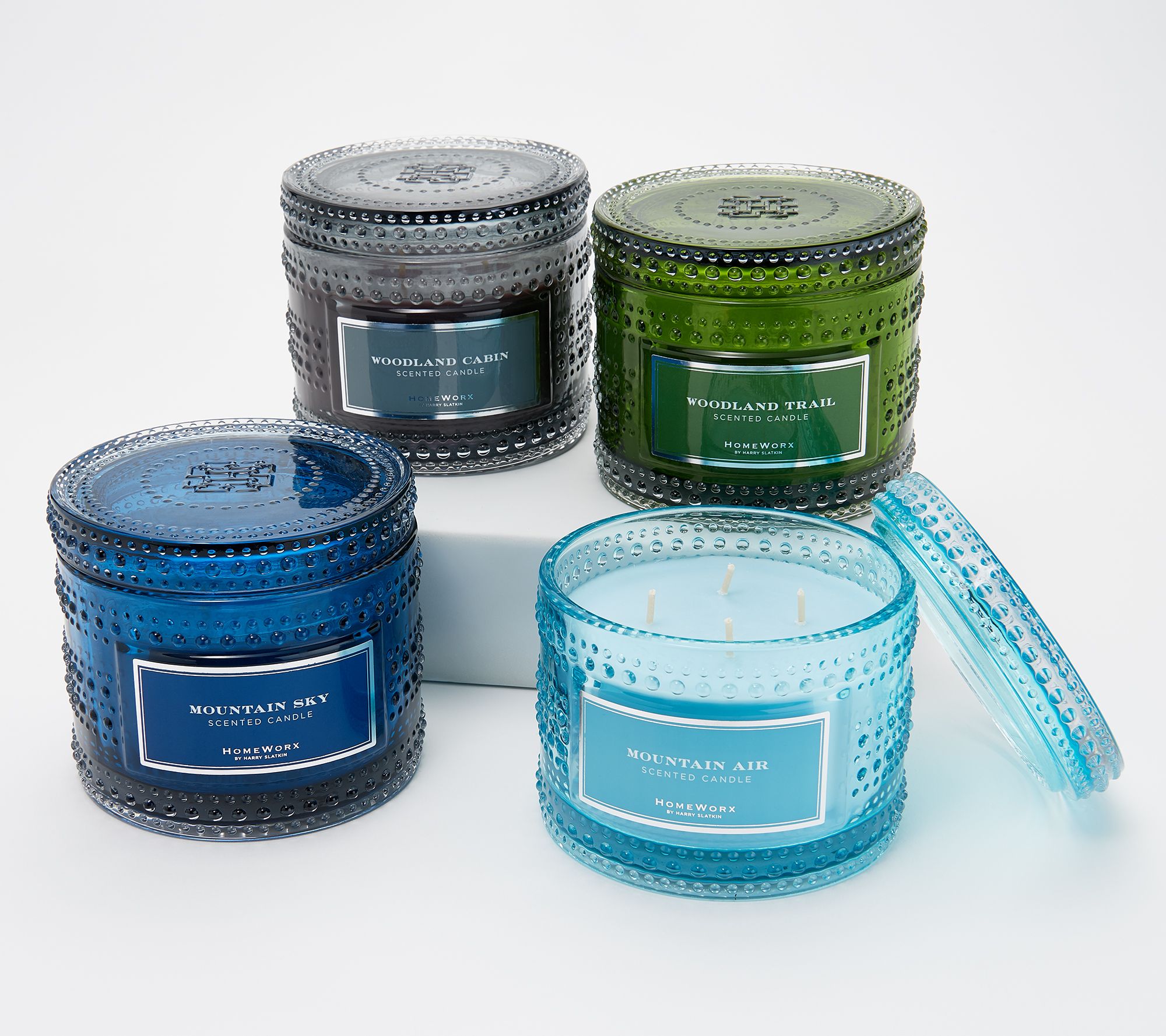 HomeWorx by Harry Slatkin S/2 Specialty 4Wick Candles