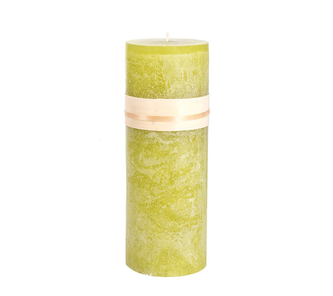 3" x 9"  Pillar Wax Candle by The Whitehurst Co .