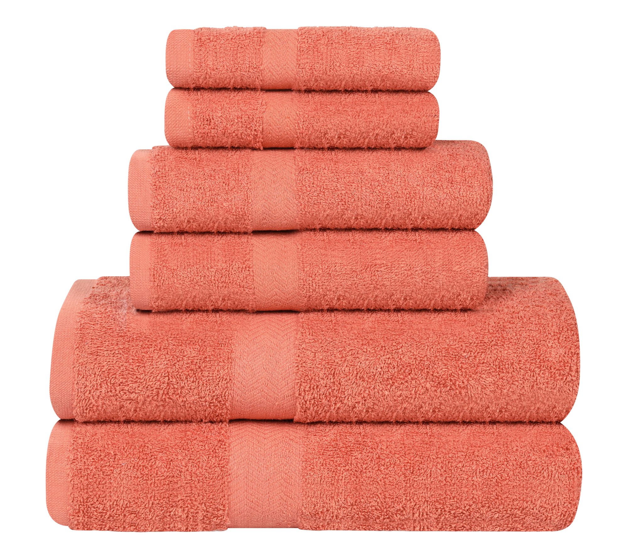 Superior Ultra-Soft Cotton 6-Piece Towel Set