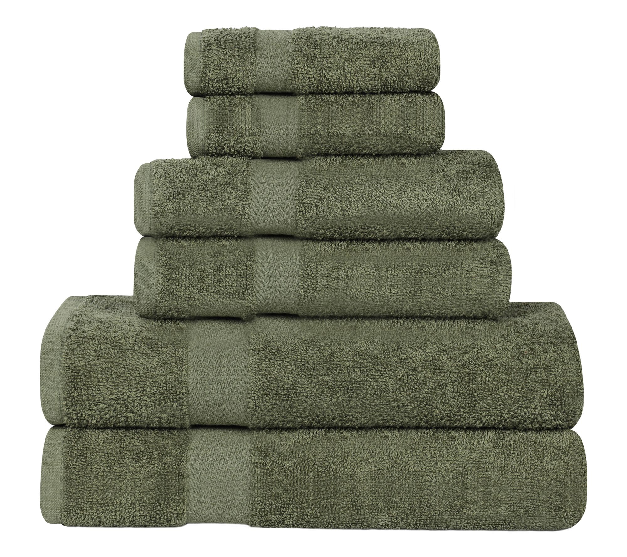 Superior Ultra-Soft Cotton 6-Piece Towel Set