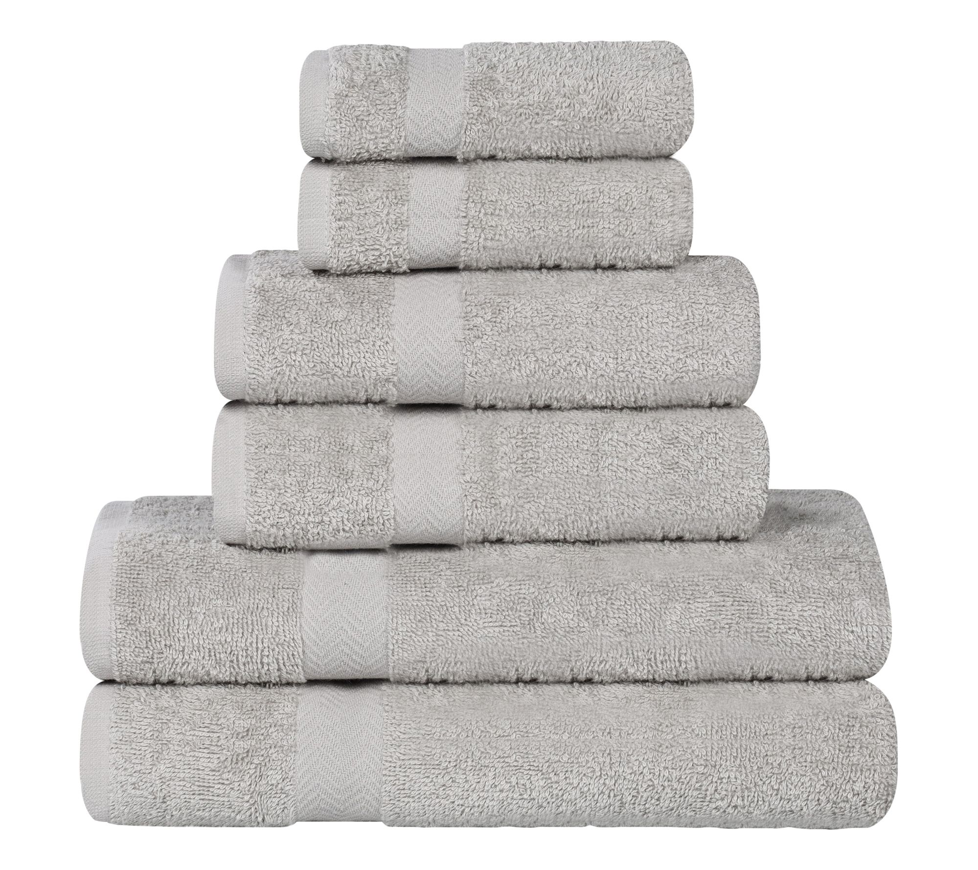 Superior Ultra-Soft Cotton 6-Piece Towel Set