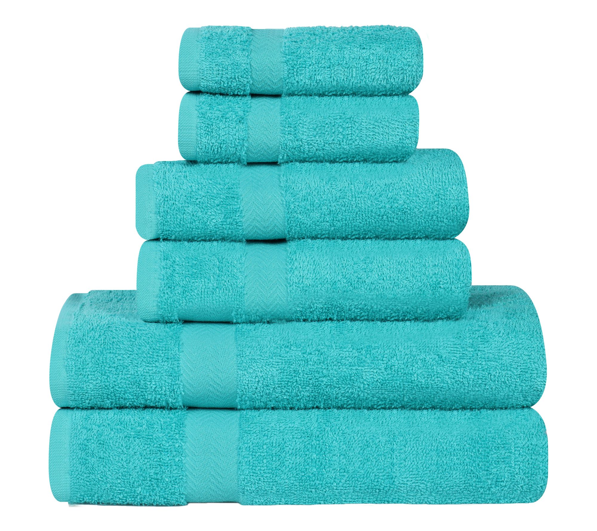 Superior Ultra-Soft Cotton 6-Piece Towel Set