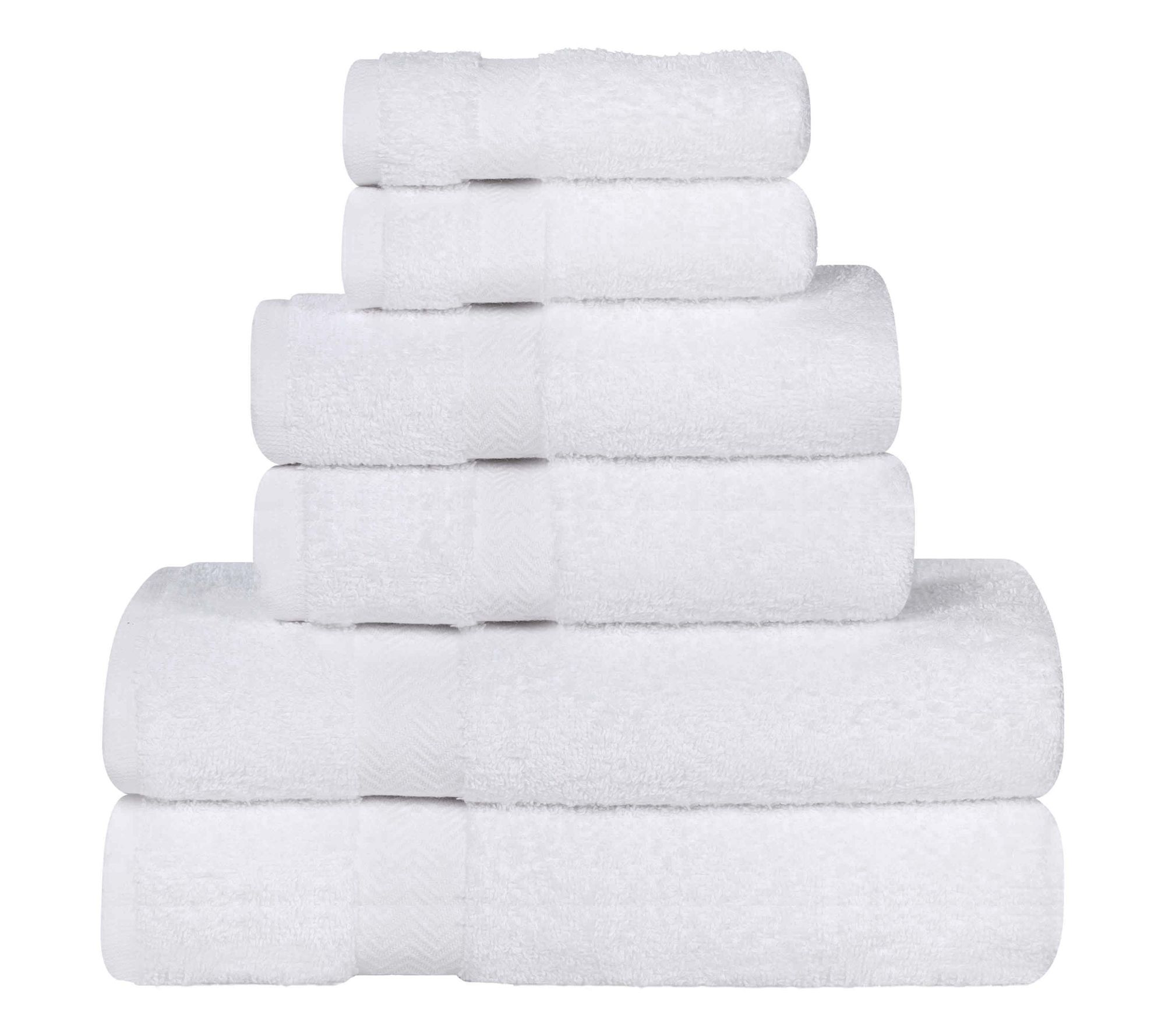 Superior Ultra-Soft Cotton 6-Piece Towel Set