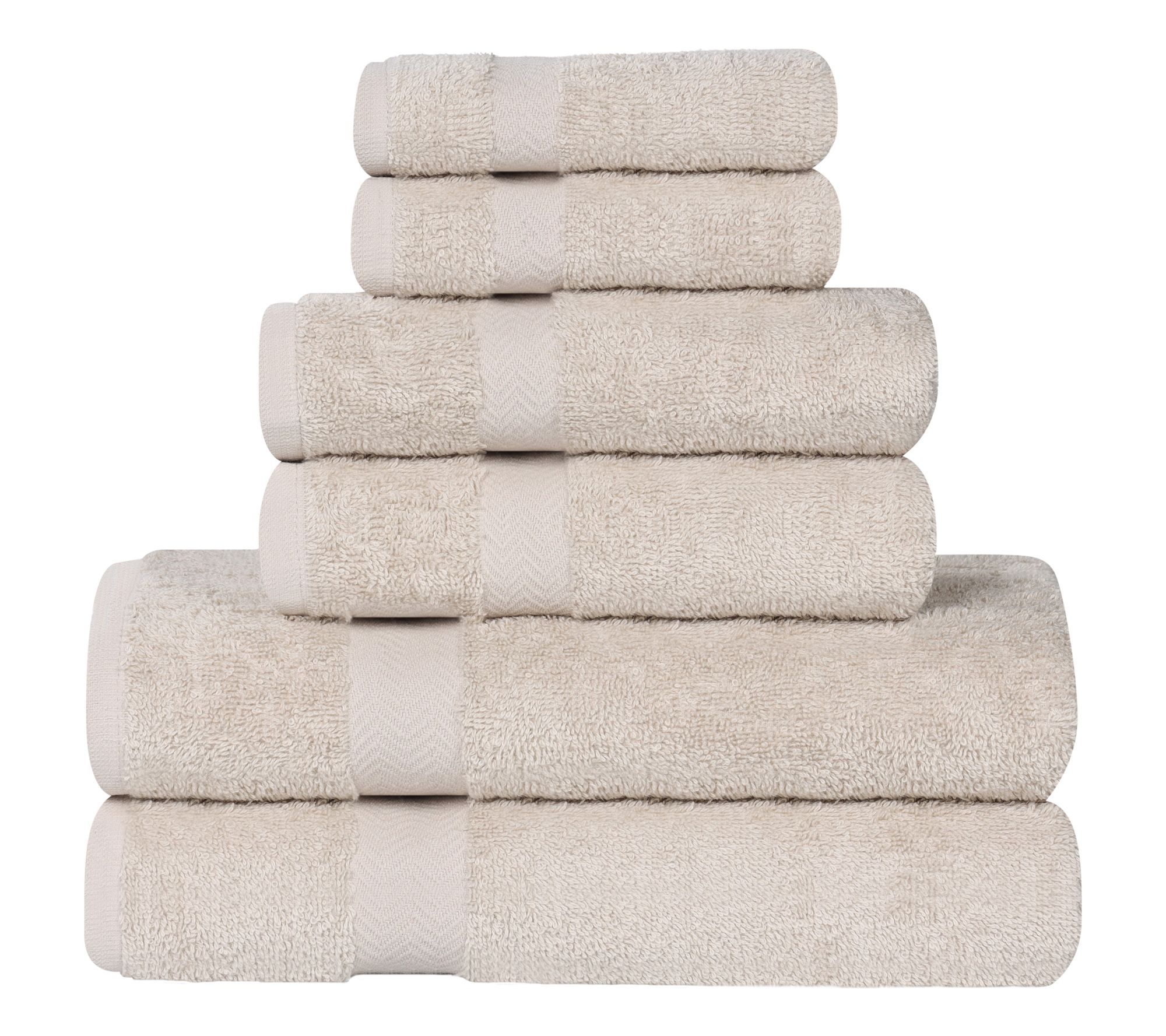 Superior Ultra-Soft Cotton 6-Piece Towel Set