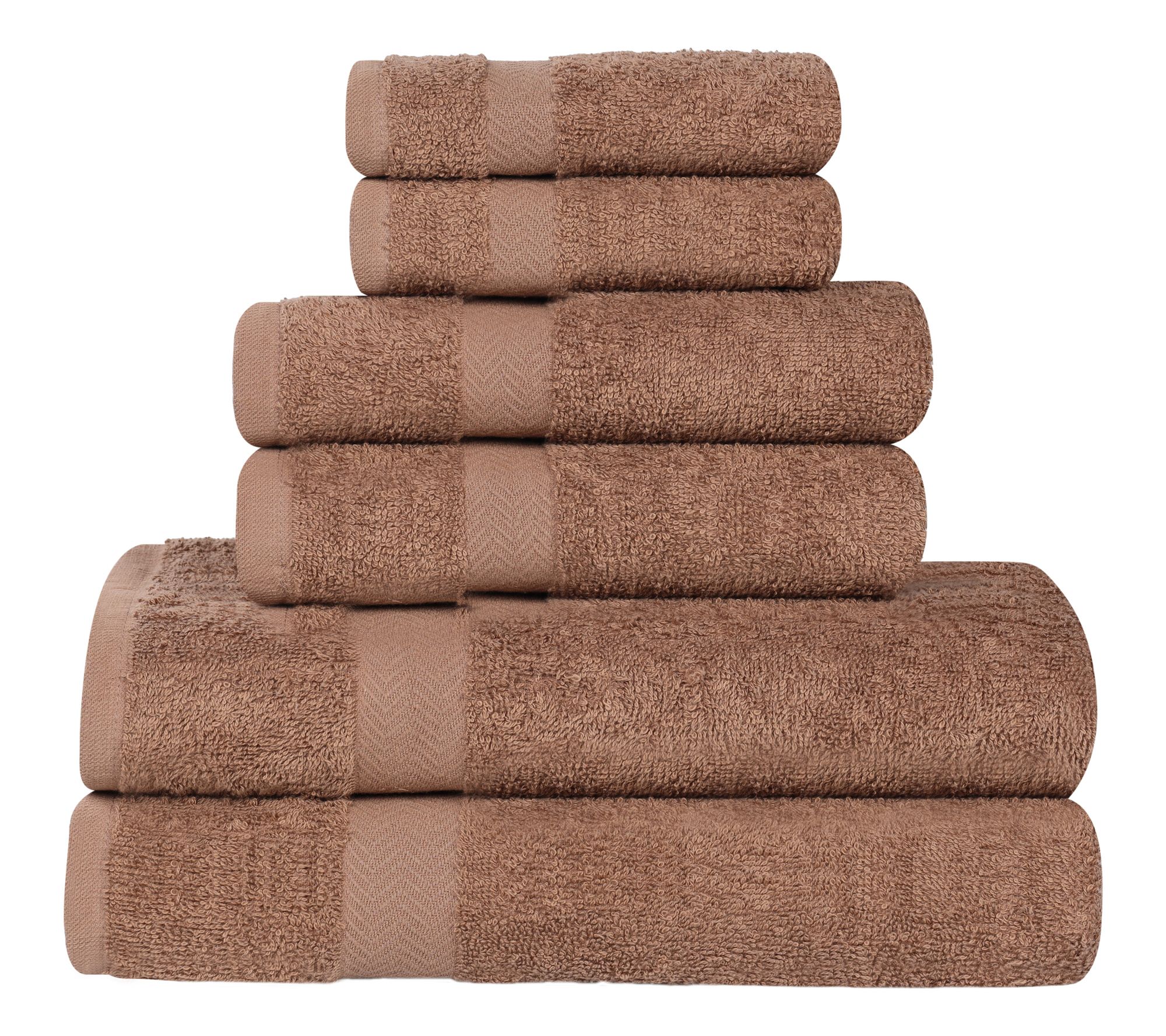 Superior Ultra-Soft Cotton 6-Piece Towel Set