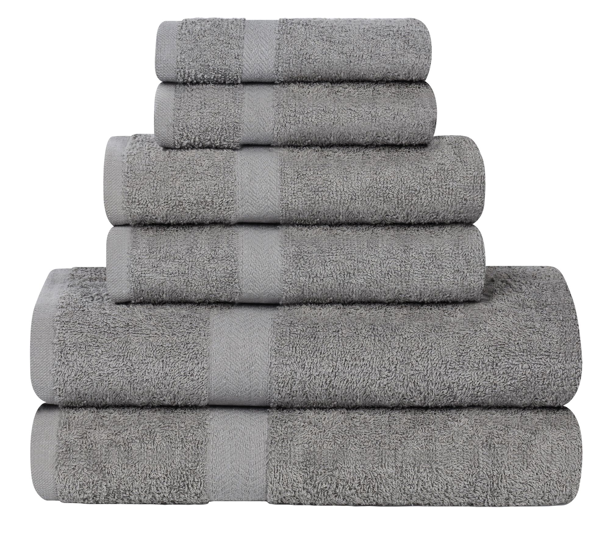 Superior Ultra-Soft Cotton 6-Piece Towel Set