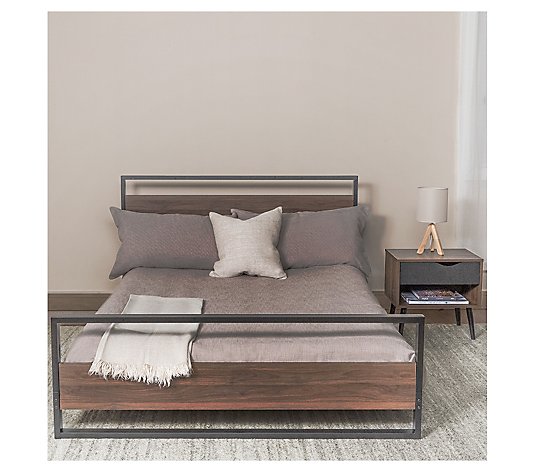 Humble Crew Jesse Queen Metal Wood, Qvc King Bed