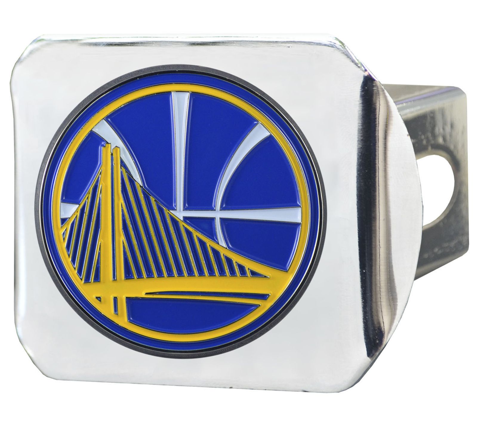 FANMATS NBA Chrome Hitch Cover with Color Emble m
