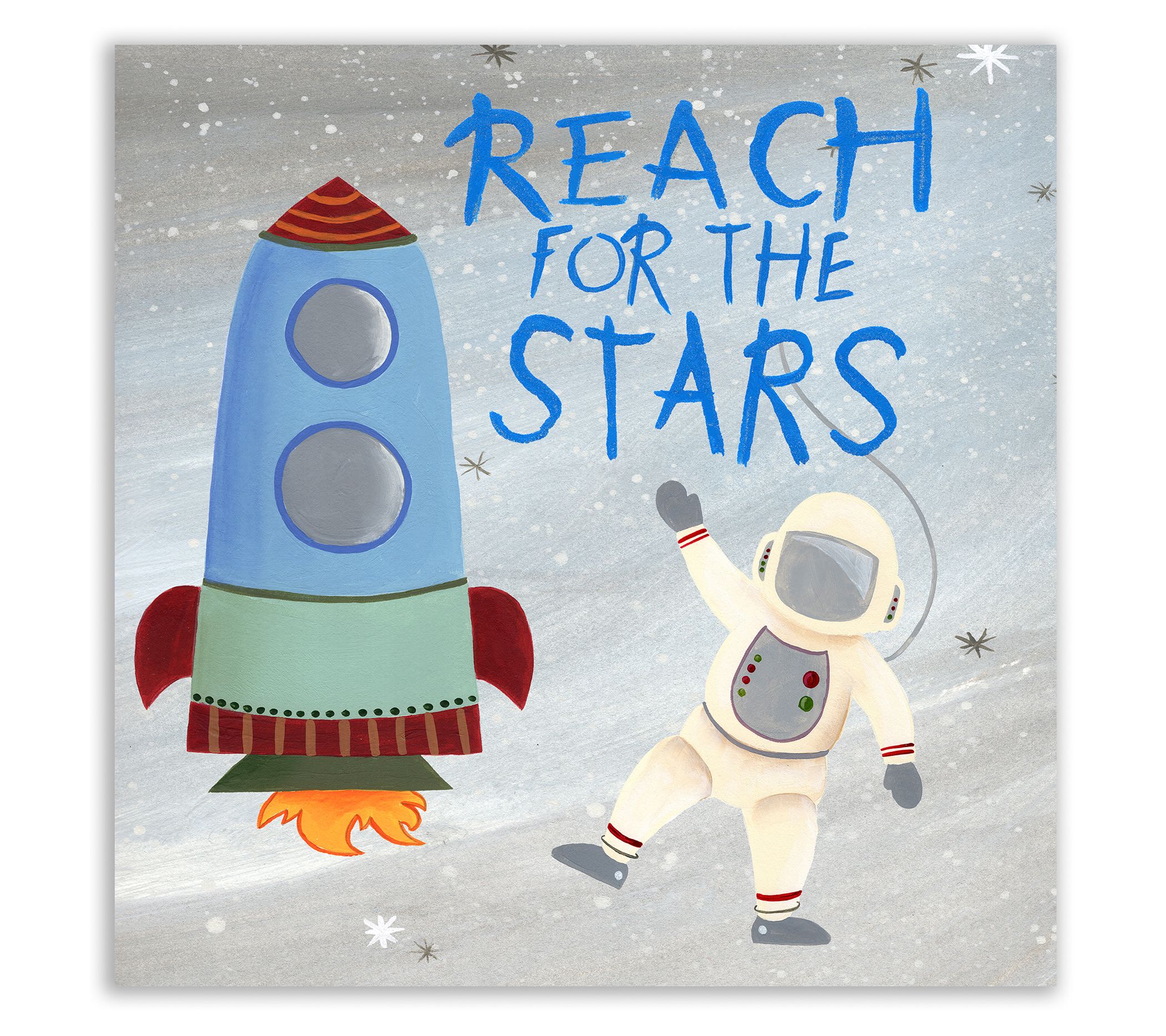 Courtside Market Future Space Explorer IV 16x16Canvas