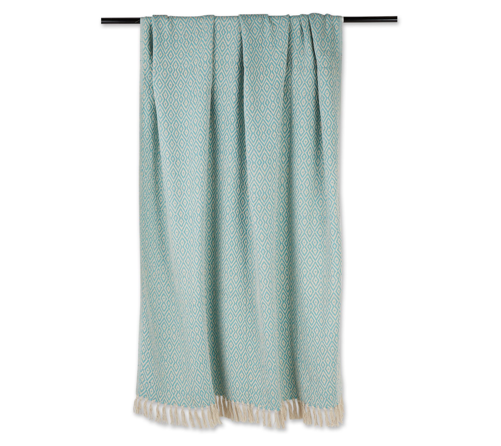 Design Imports Double-Diamond Throw