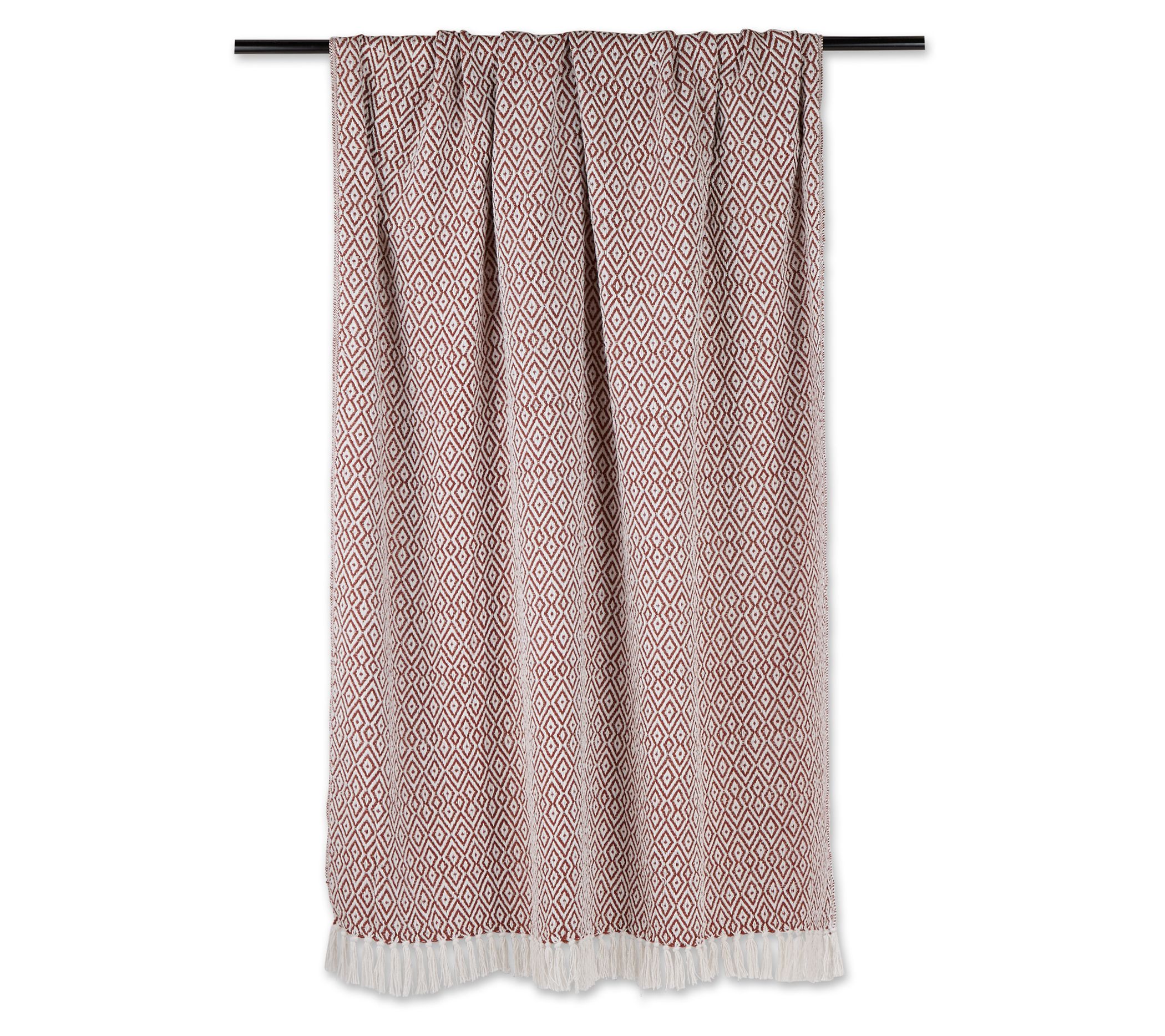 Design Imports Double-Diamond Throw
