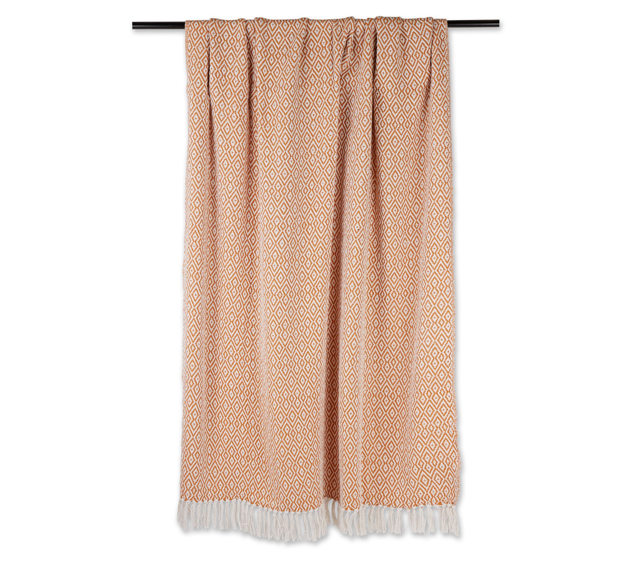 Design Imports Double-Diamond Throw