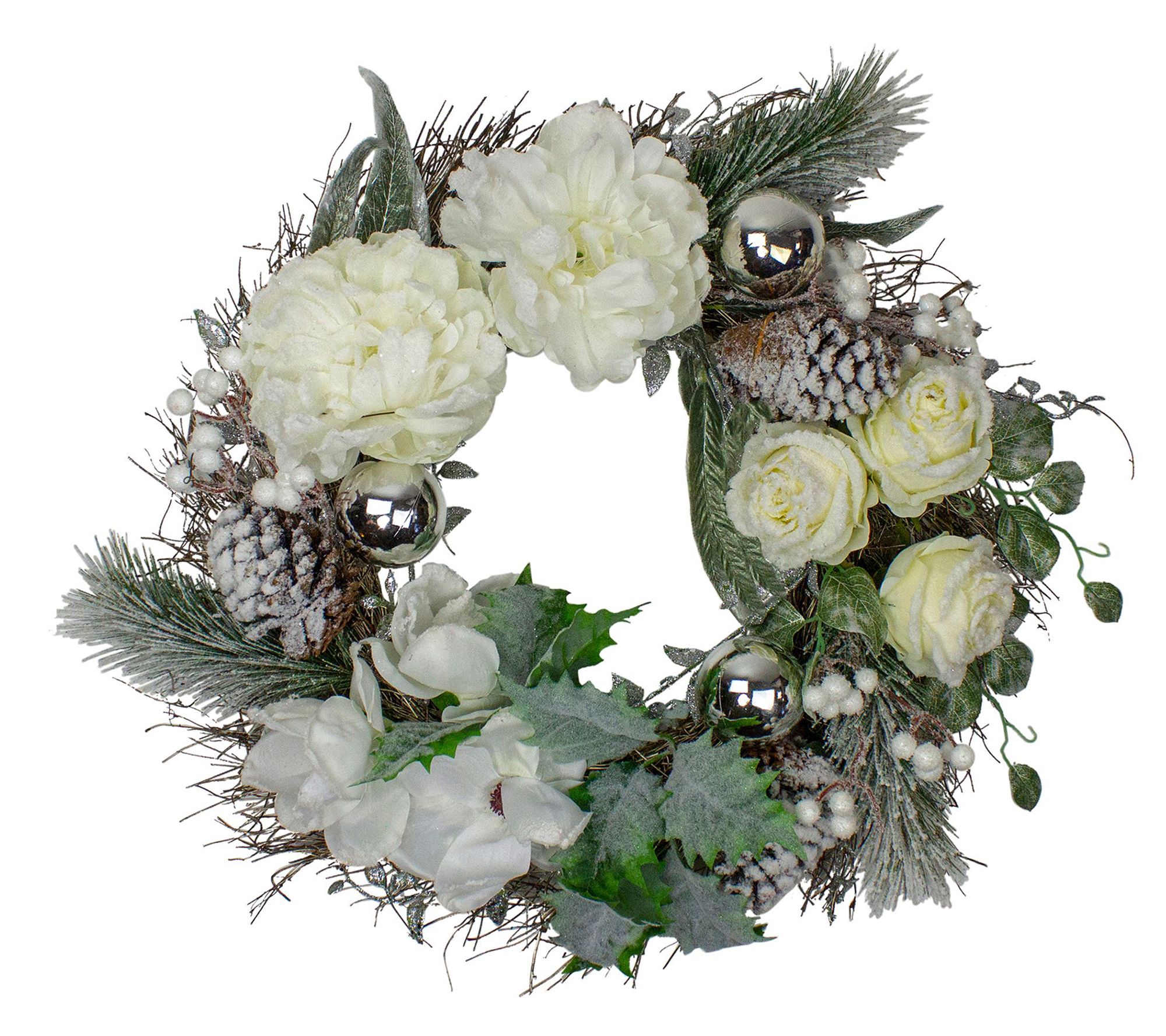 Northlight White Accent Wreath