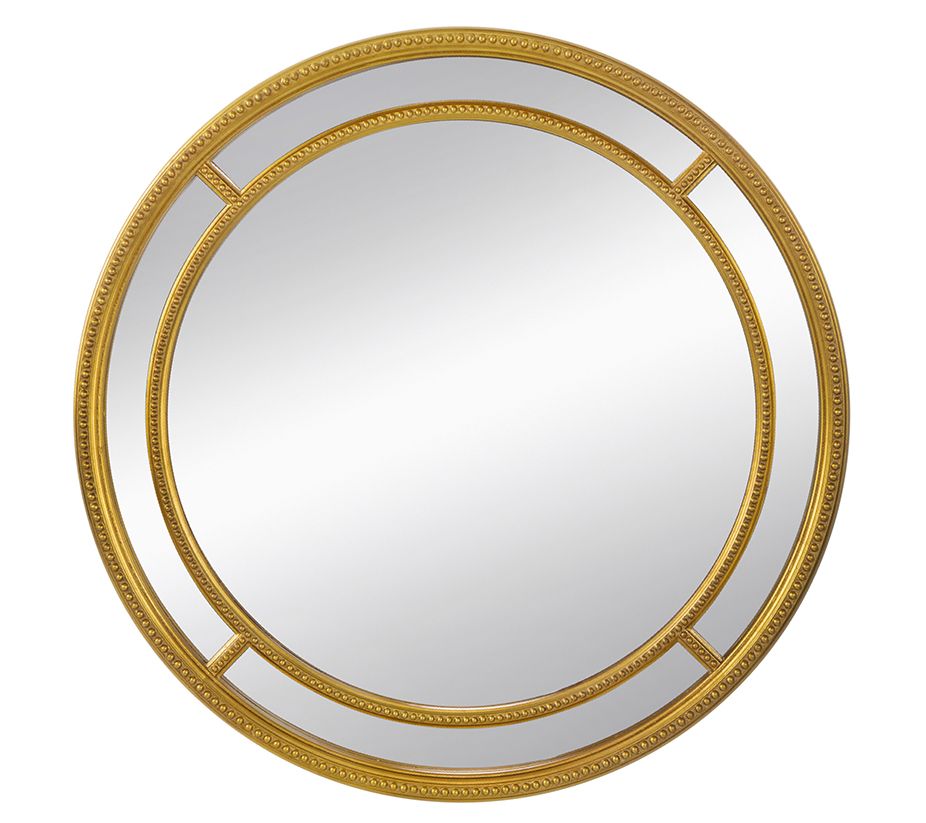 Geometric Circular Mirror by Valerie