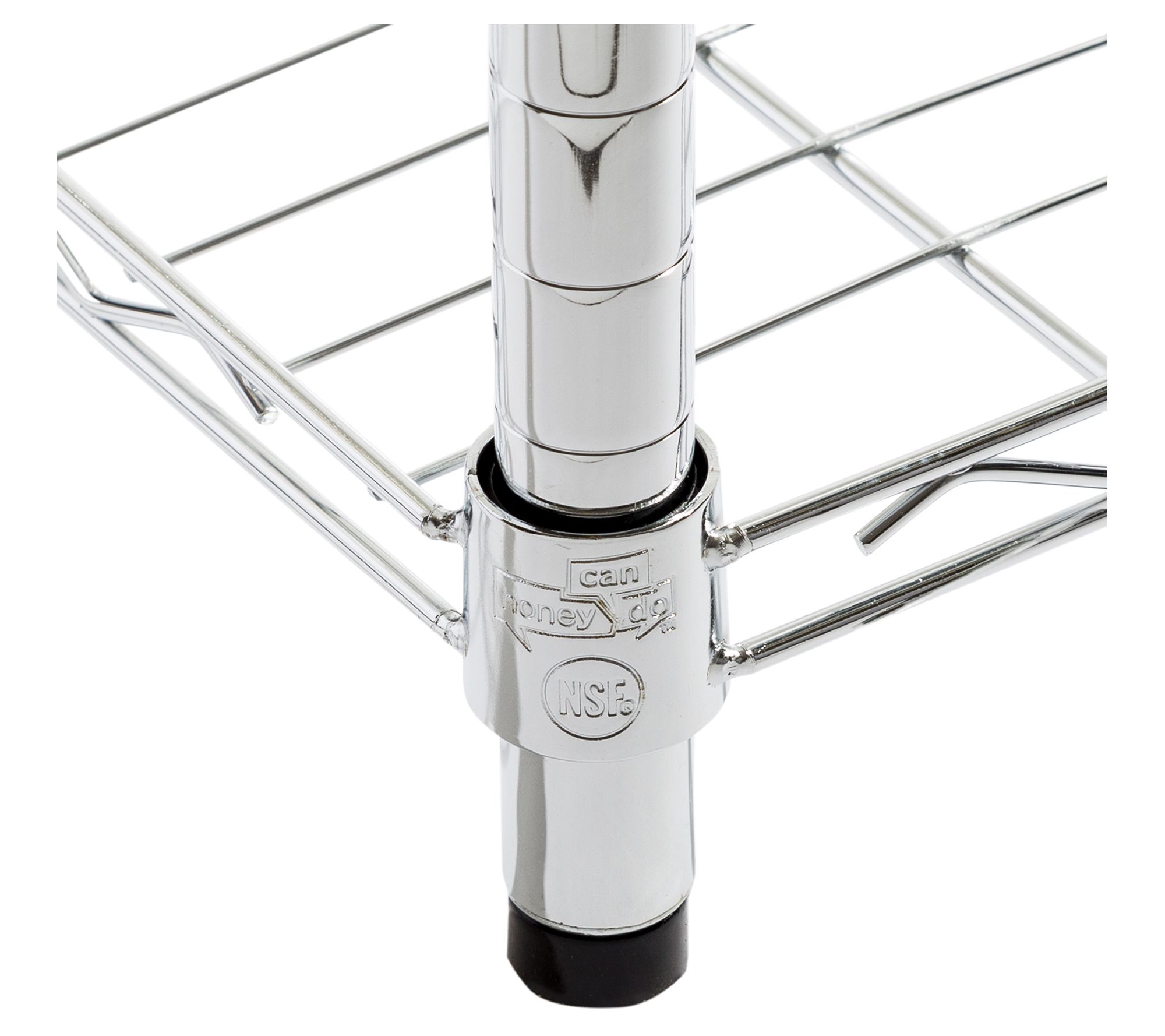 HoneyCanDo 5Tier Shelving Unit w/ Wheels & 350lb Shelf