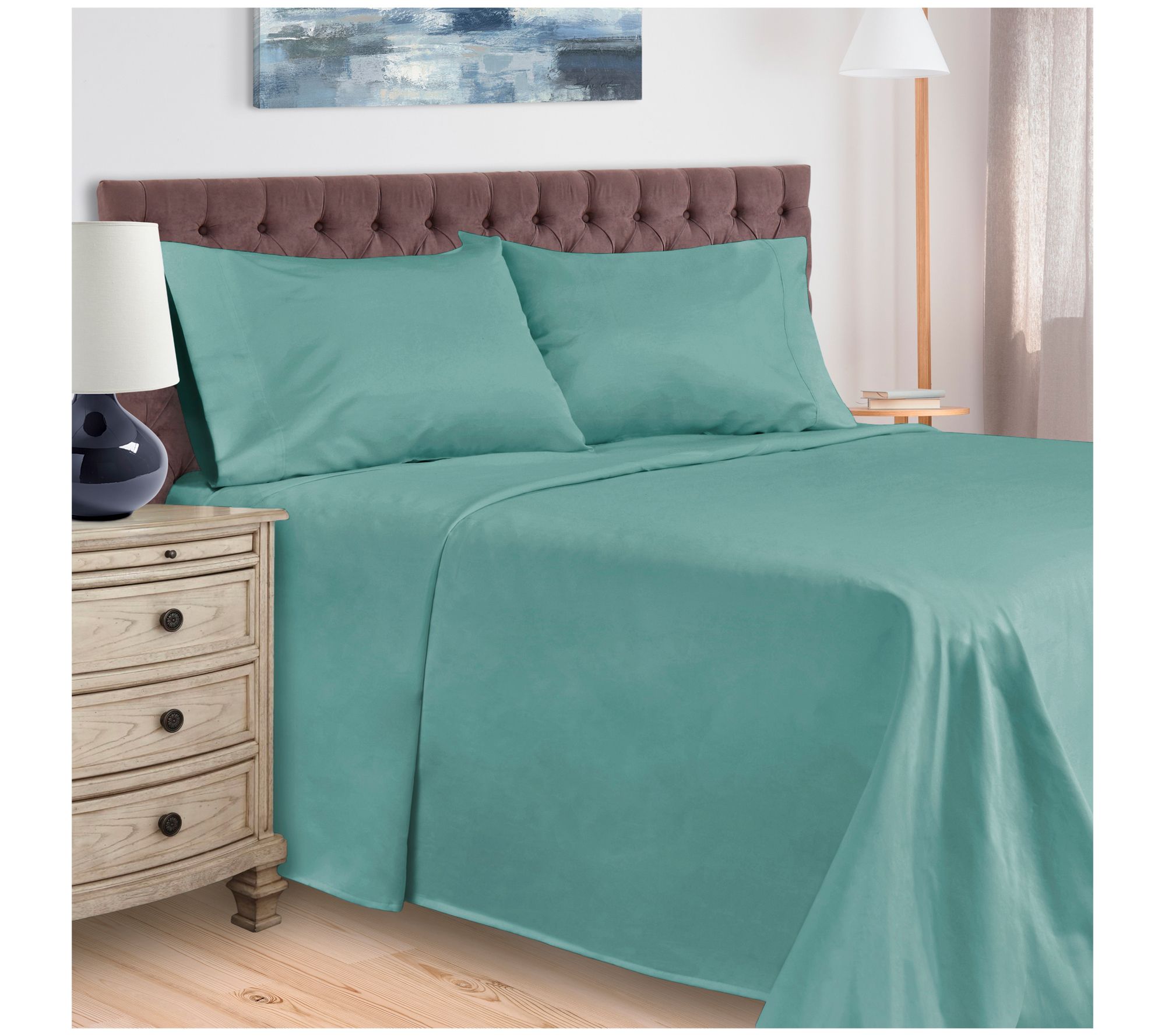 Superior 400TC Egyptian Cotton Deep Pocket Shee t Set, King