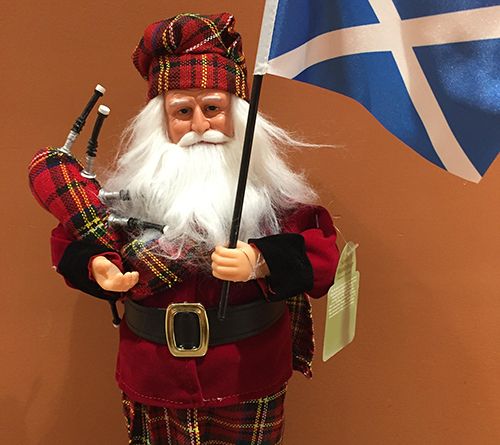 santa visits scotland