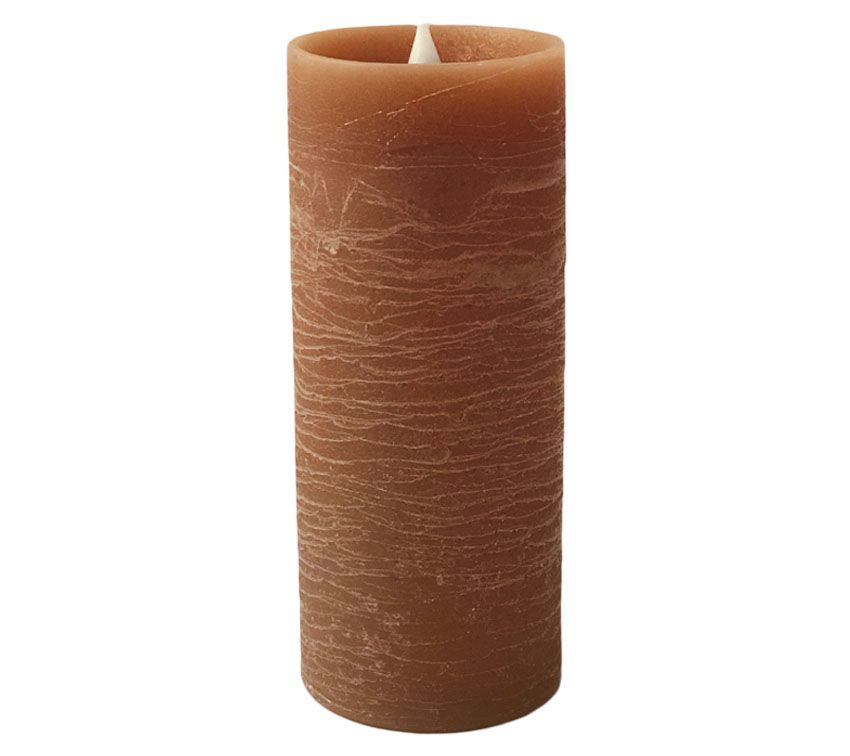 Pacific Accents Solare Flat Top 3" x 7" Flameless Candle