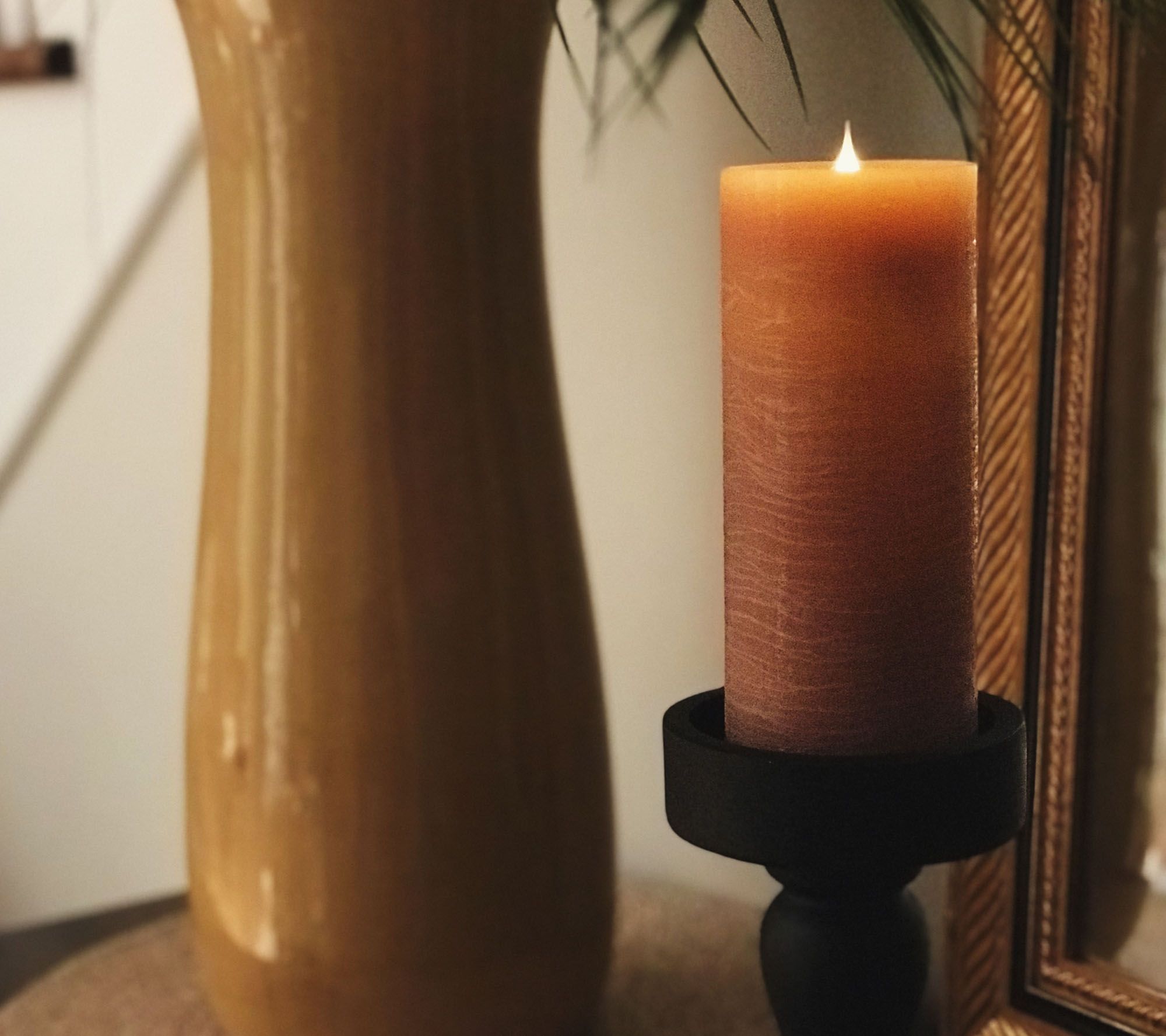 Pacific Accents Solare Flat Top 3" x 7" Flameless Candle