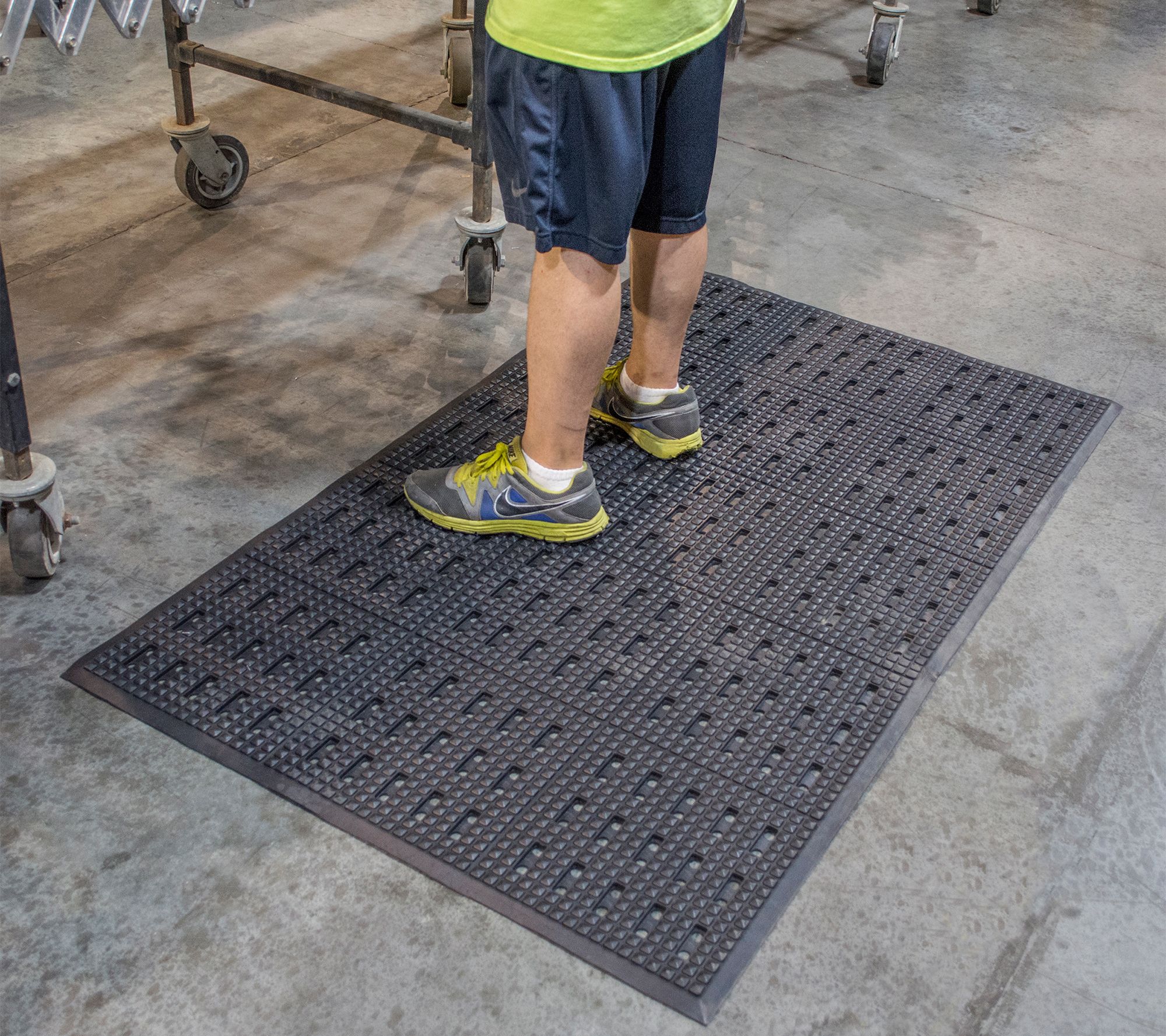 Buffalo Tools 3 x 5 Foot AntiFatigue Rubber Mat