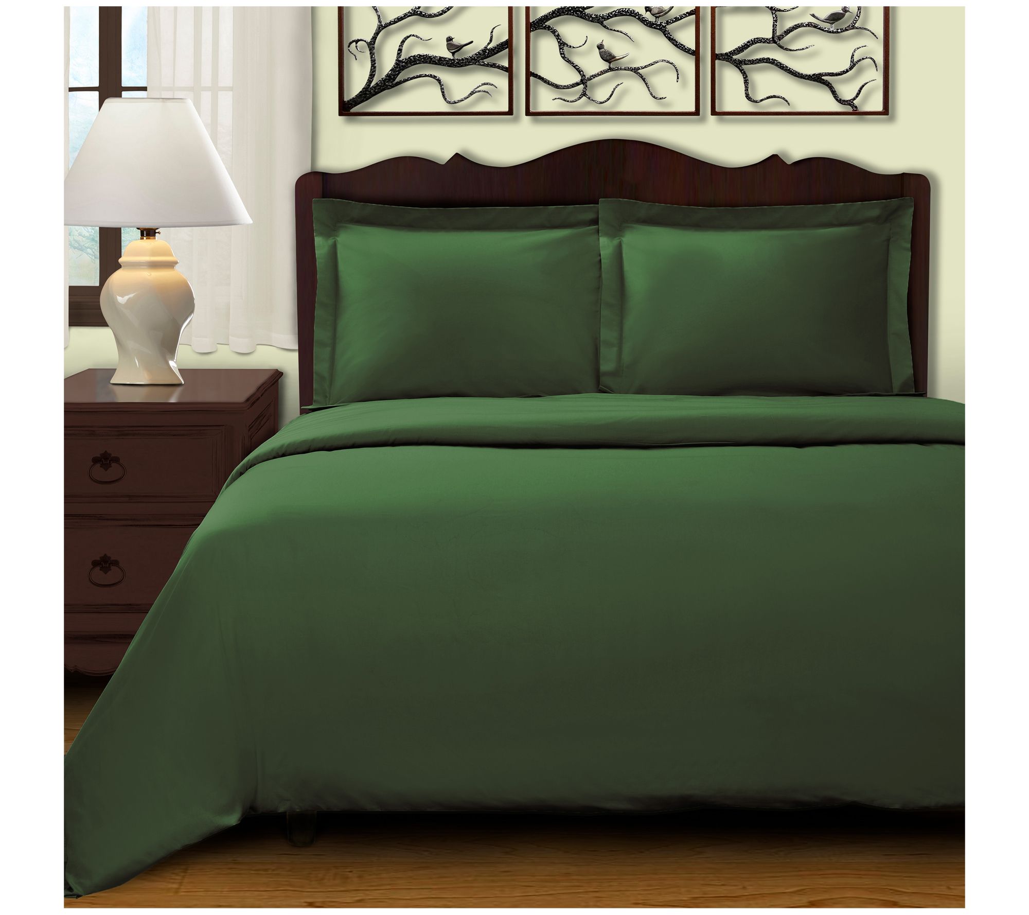 Superior 400-Thread Count Duvet Cover, King/Cal.King