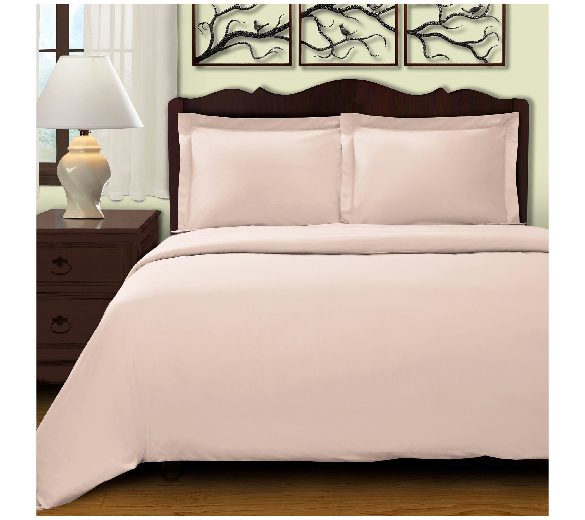 Superior 400-Thread Count Duvet Cover, King/Cal.King